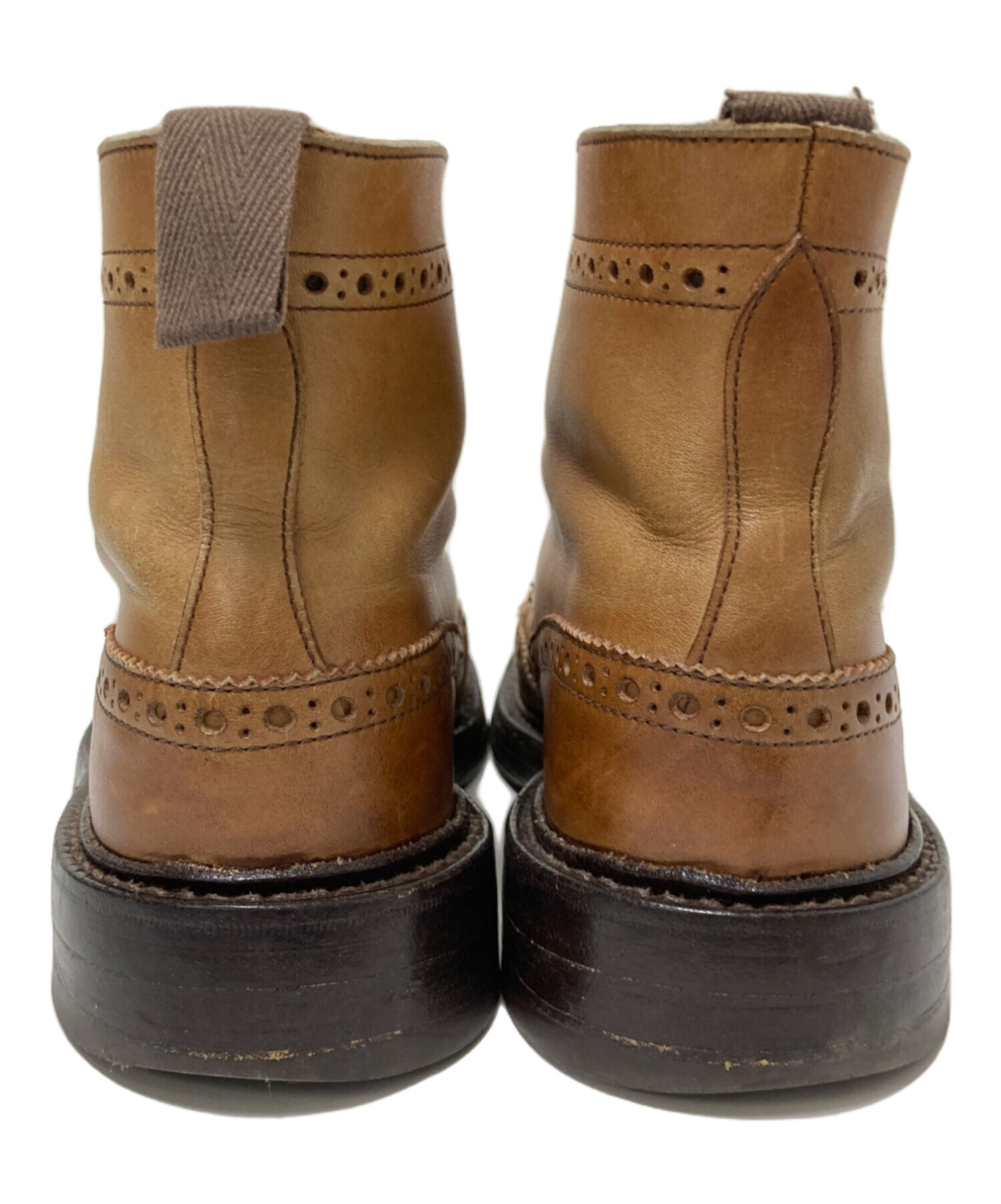 中古・古着通販】Tricker's (トリッカーズ) ウィングチップブーツ