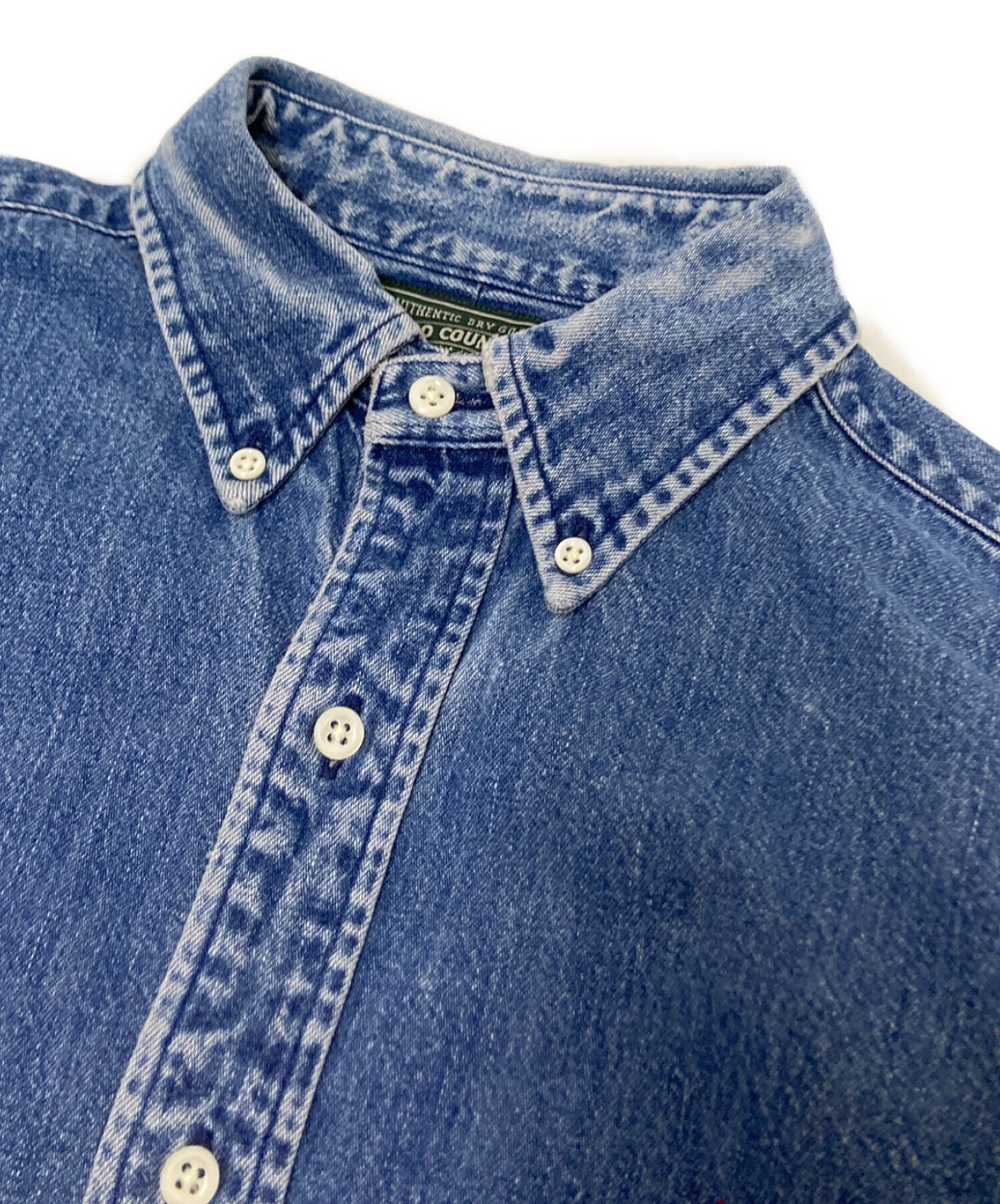 中古・古着通販】POLO COUNTRY (ポロカントリー) デニムBDシャツ