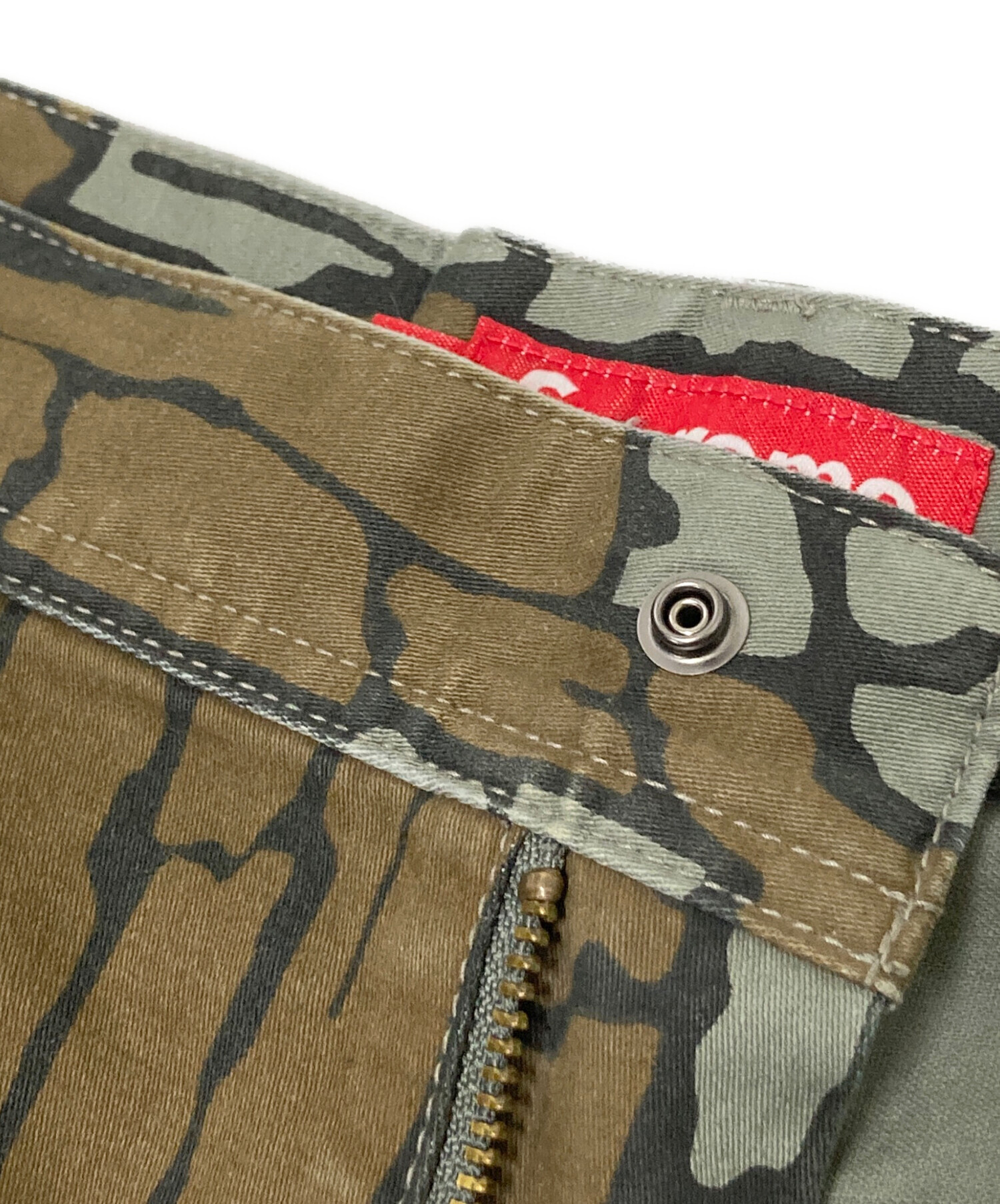 中古・古着通販】SUPREME (シュプリーム) Cargo short camo オリーブ