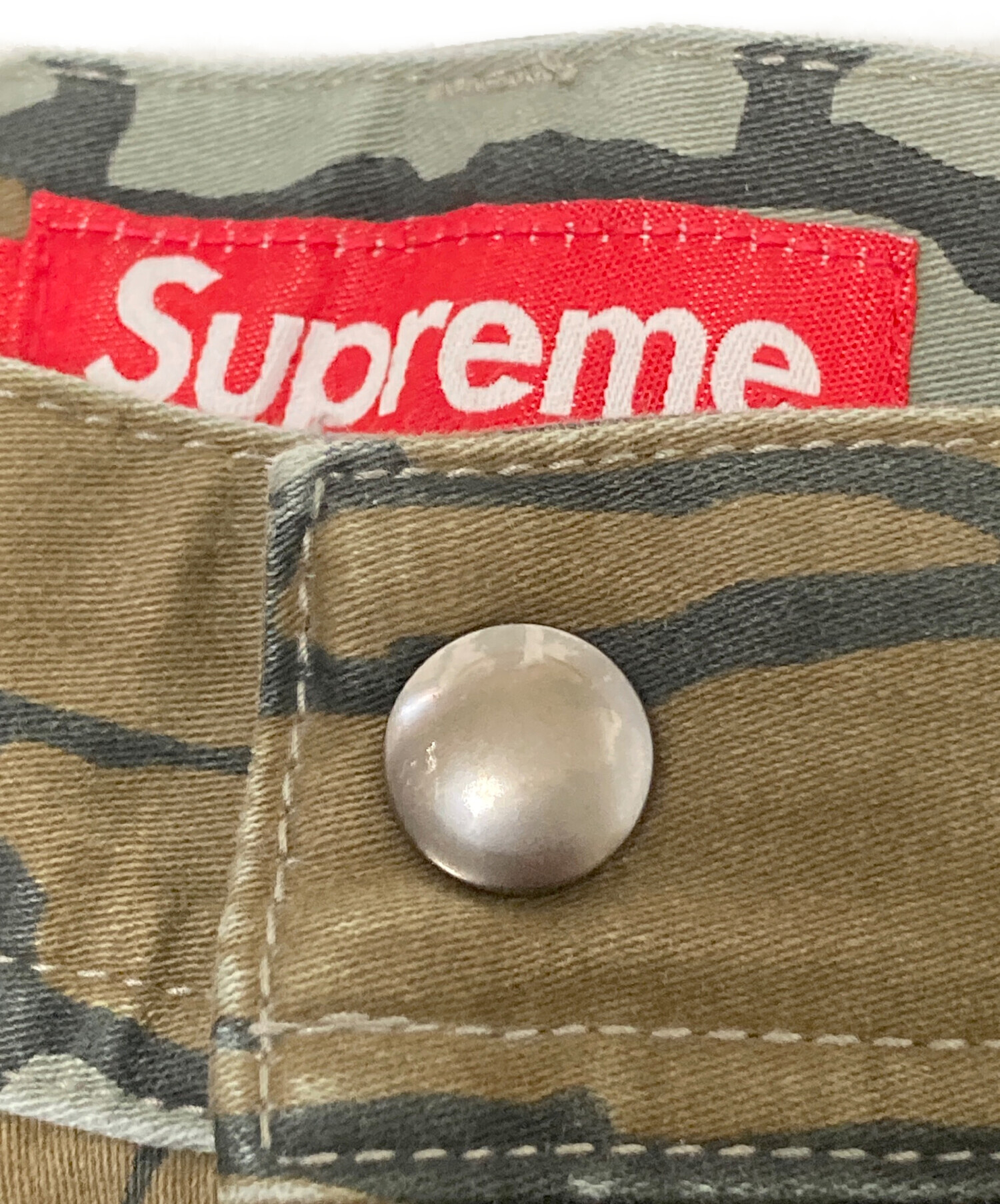 中古・古着通販】SUPREME (シュプリーム) Cargo short camo オリーブ