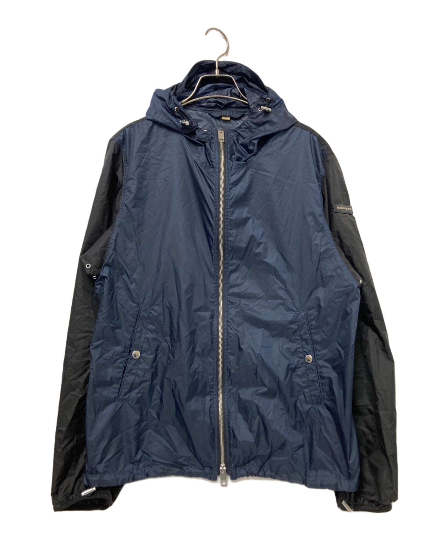 BURBERRY LONDON ナイロンジャケット MA-1 ネイビー 46 中古・古着通販】BURBERRY LONDON (バーバリーロンドン) ライト