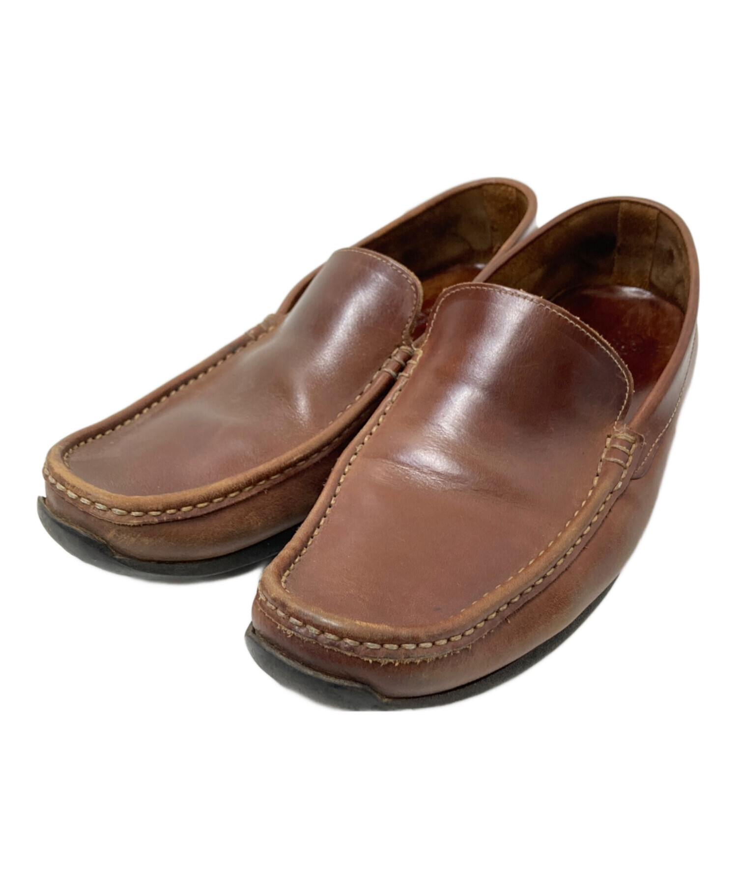 中古・古着通販】PARABOOT (パラブーツ) ローファー ブラウン サイズ:7
