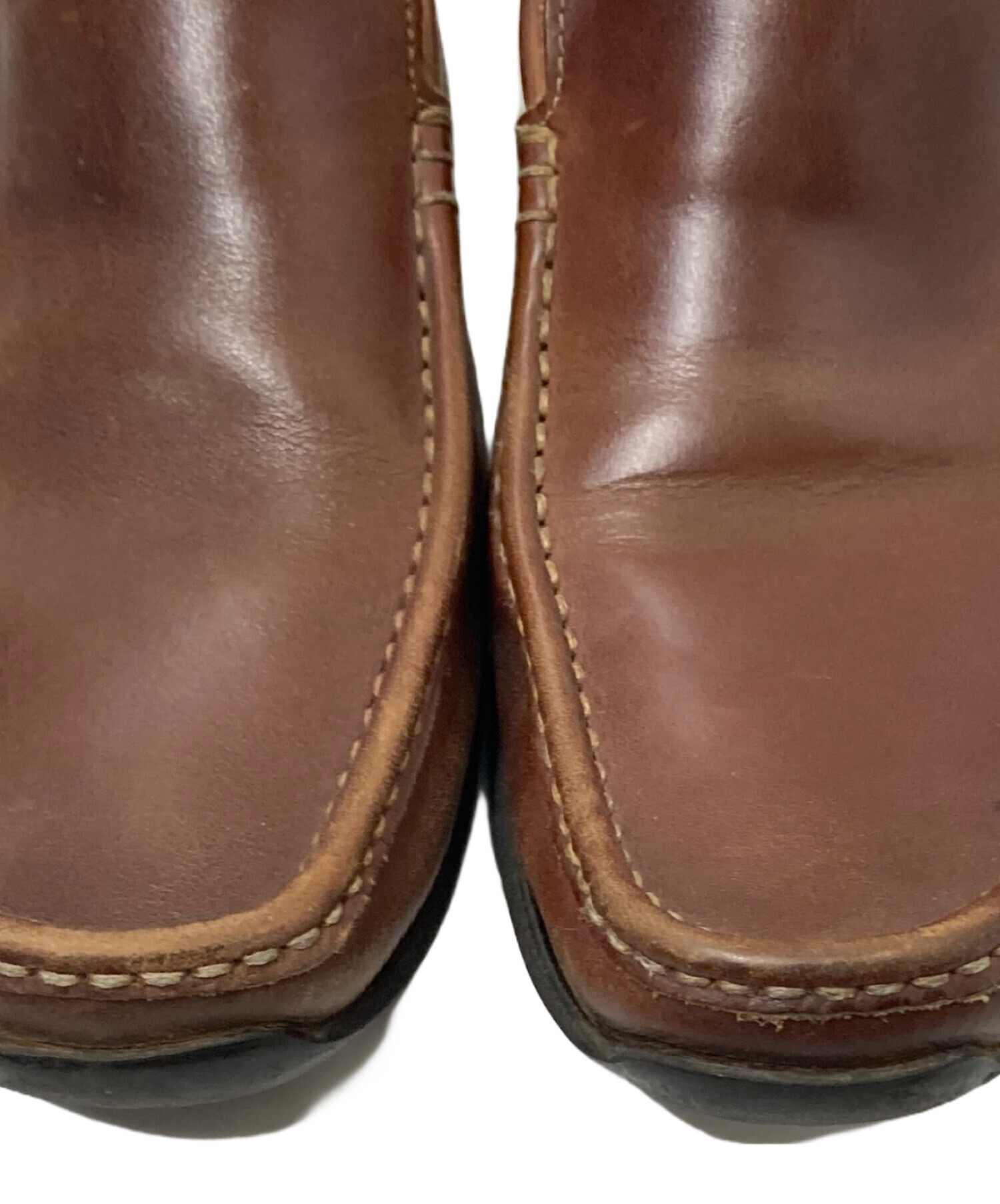 未使用　パラプーツです。柔らかい革です。新品、未使用品。青山で買ったものです。 中古・古着通販】PARABOOT (パラブーツ) ローファー ブラウン サイズ:7