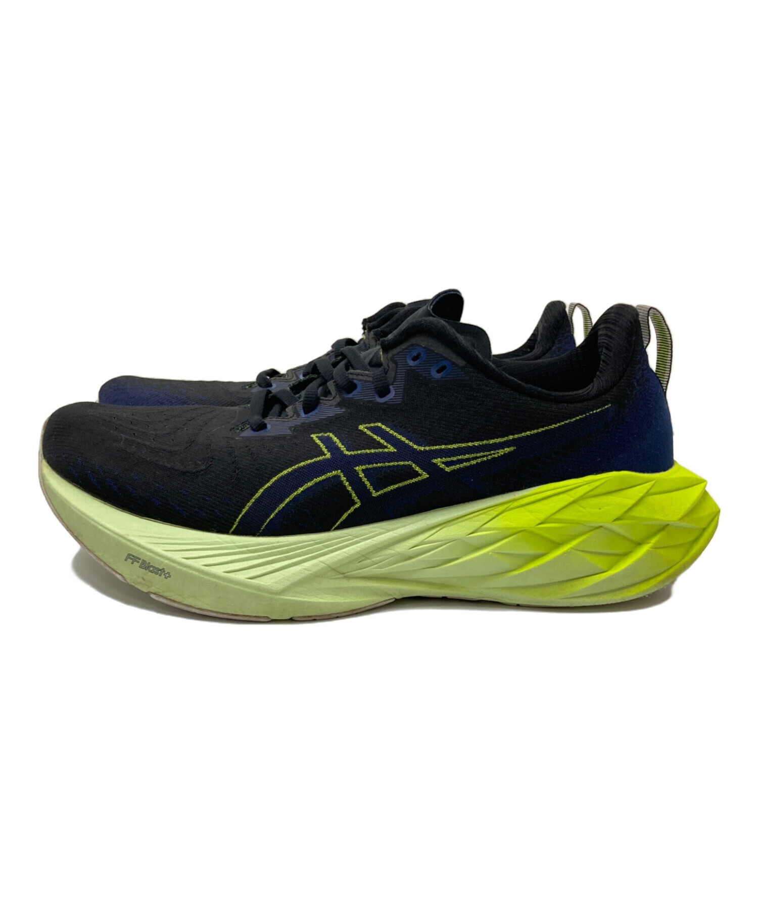 中古・古着通販】asics (アシックス) ローカットスニーカー ブラック