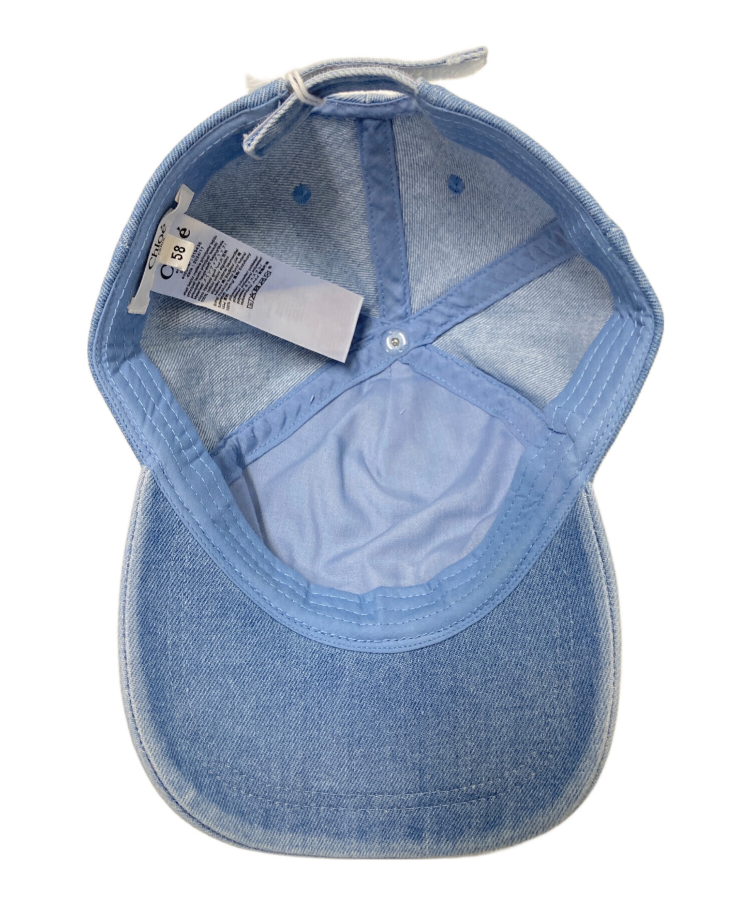 中古・古着通販】Chloe (クロエ) ベースボールキャップ インディゴ