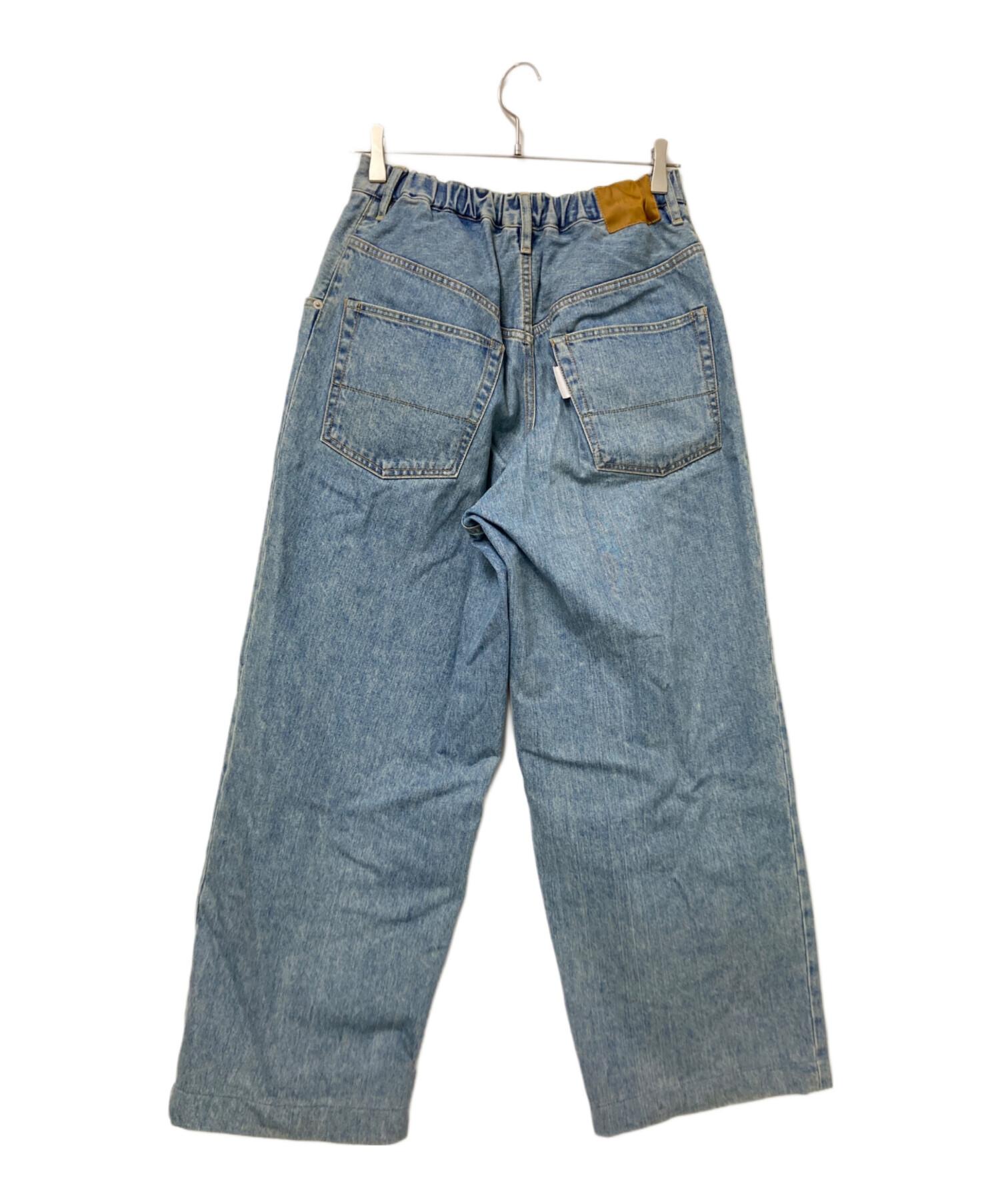 中古・古着通販】NEON SIGN (ネオンサイン) Wide denim slacks