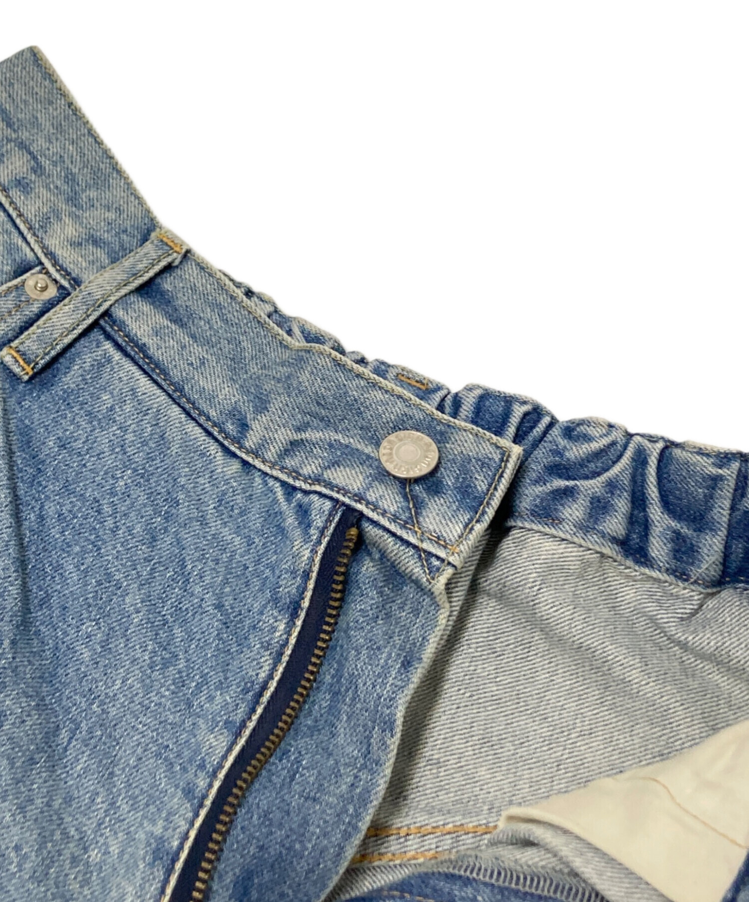 中古・古着通販】NEON SIGN (ネオンサイン) Wide denim slacks