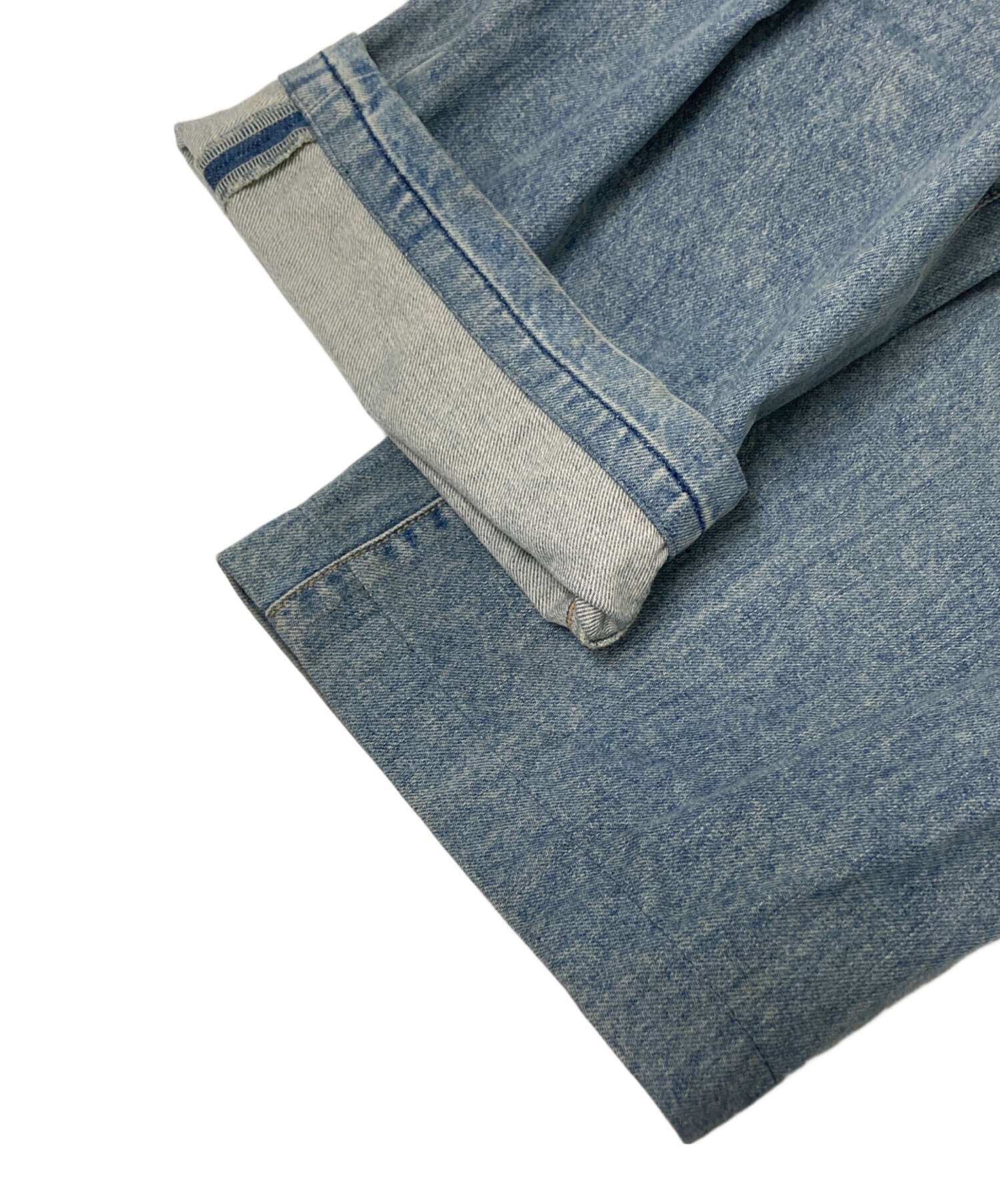 中古・古着通販】NEON SIGN (ネオンサイン) Wide denim slacks