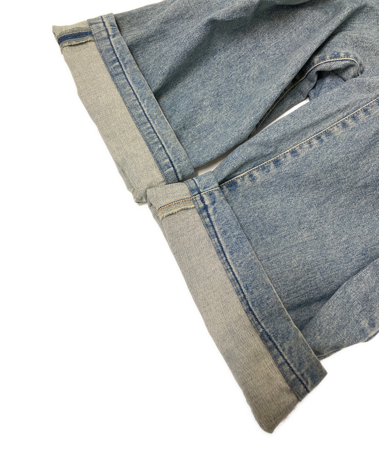 中古・古着通販】NEON SIGN (ネオンサイン) Wide denim slacks