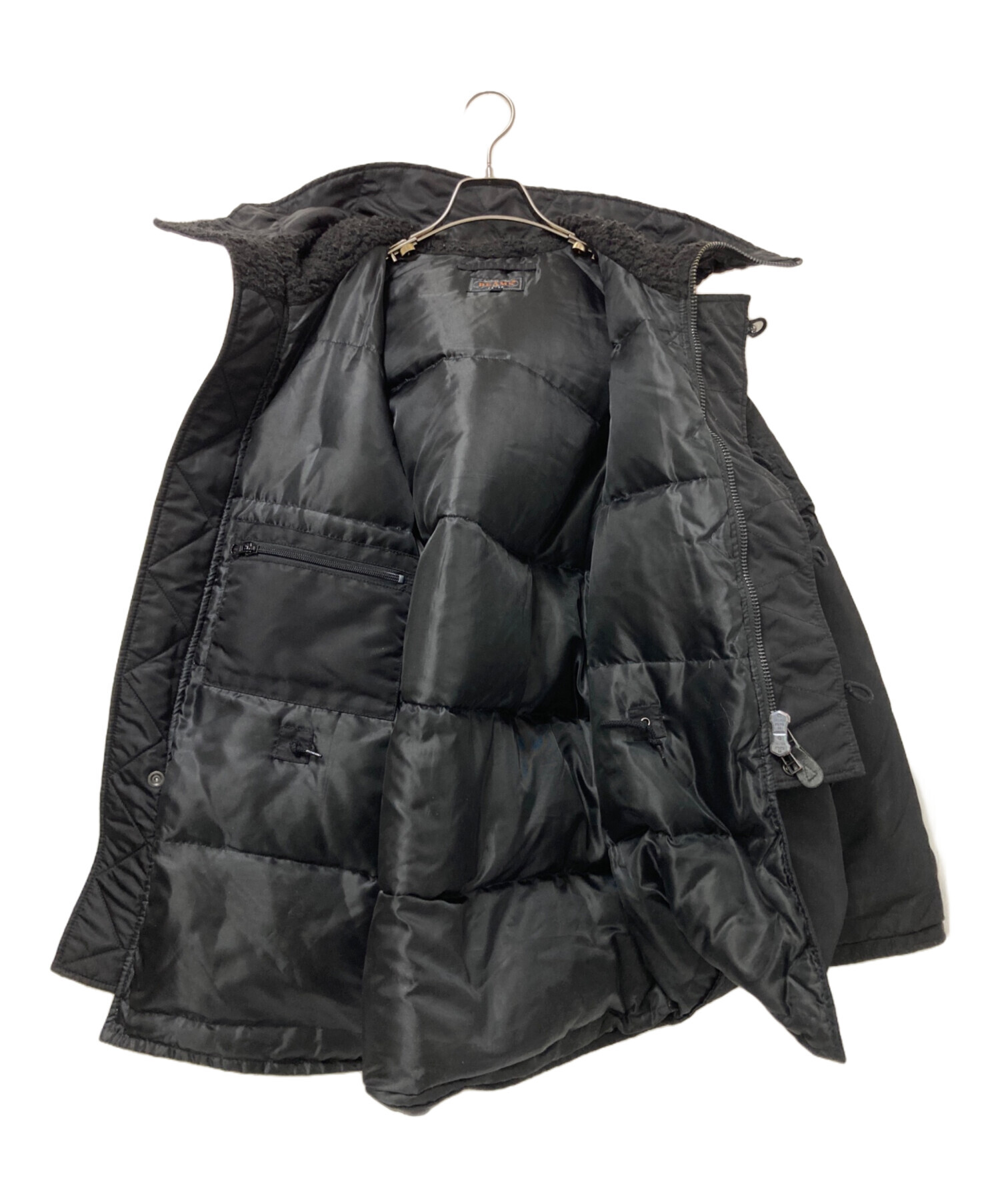 中古・古着通販】BEAMS PLUS (ビームスプラス) ダウン N-3B ブラック 