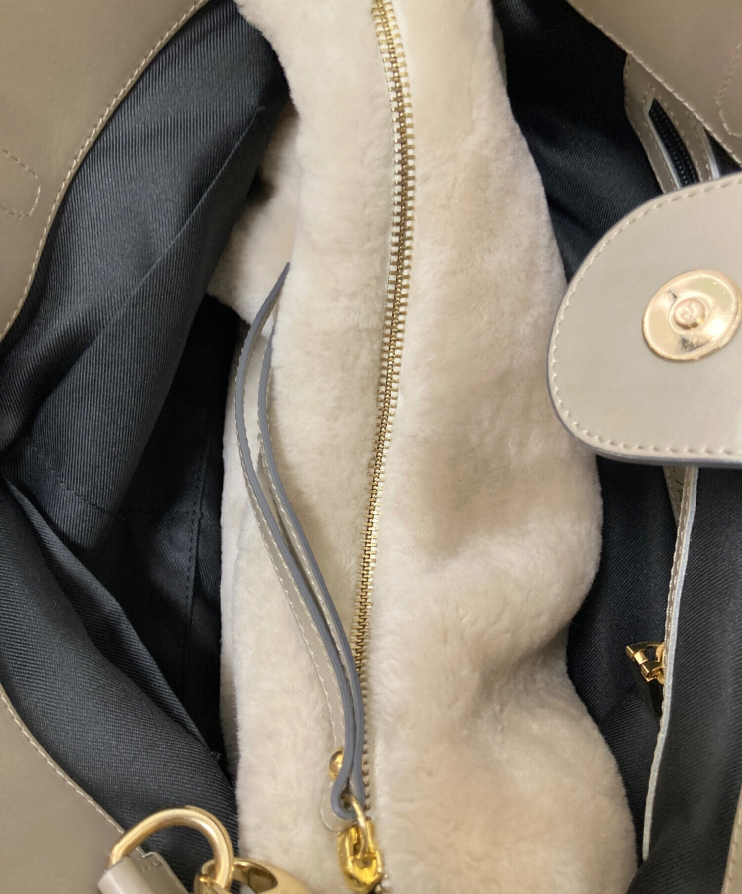 中古・古着通販】ANITA BILARDI (アニタビラルディ) 2WAYムートン