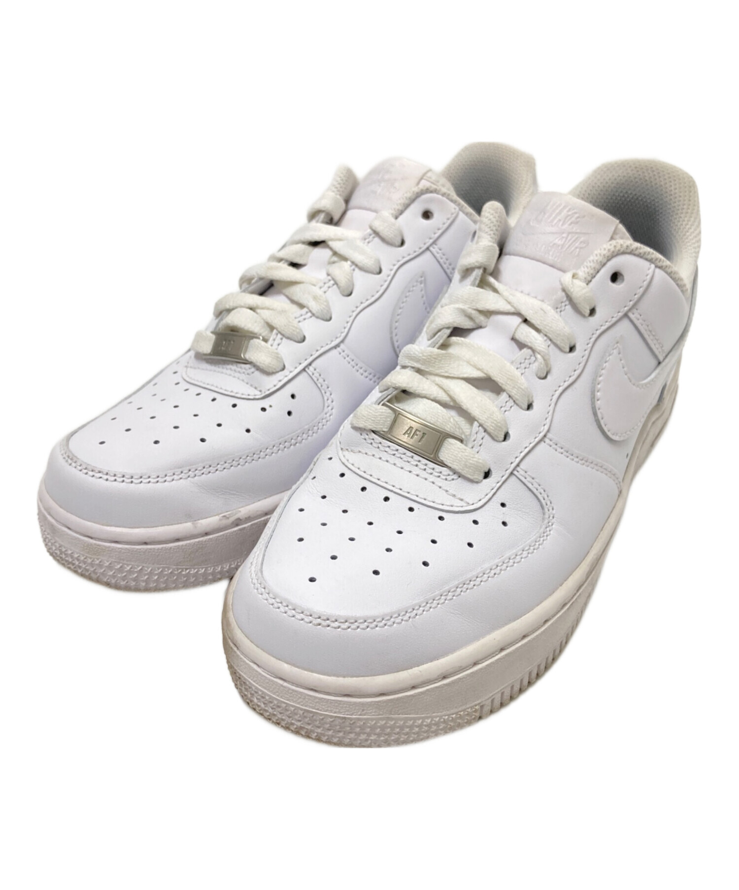 中古・古着通販】NIKE (ナイキ) WMNS AIR FORCE 1 07 ホワイト サイズ 