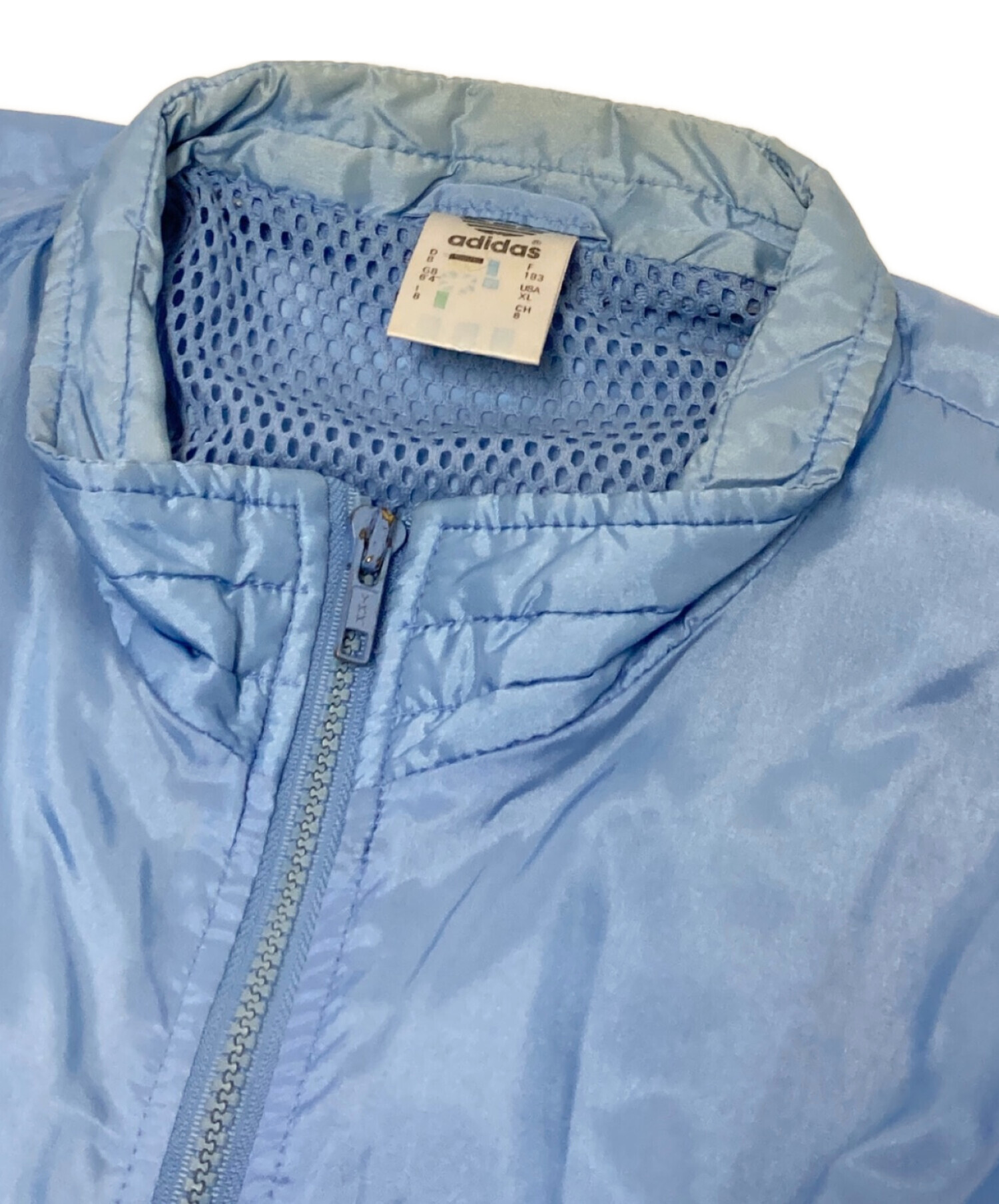 サントリーサンゴリアスadidas ジャケット XL 青 非売品 中古・古着通販】adidas (アディダス) ジャケット ブルー サイズ:US:XL