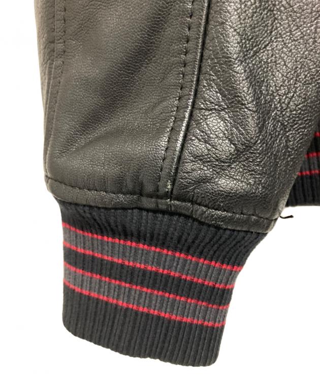中古・古着通販】DIESEL (ディーゼル) スタジャン グレー×ブラック
