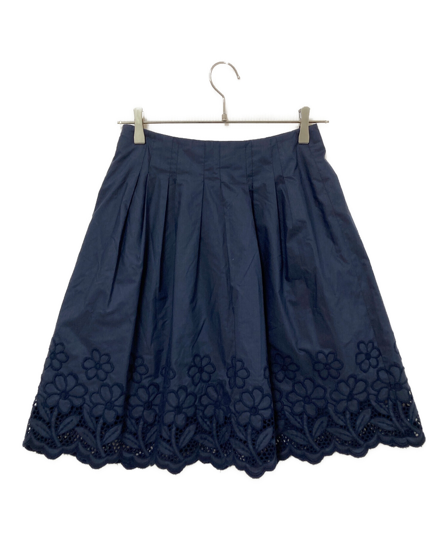 中古・古着通販】M'S GRACY (エムズグレイシー) レース切替スカート