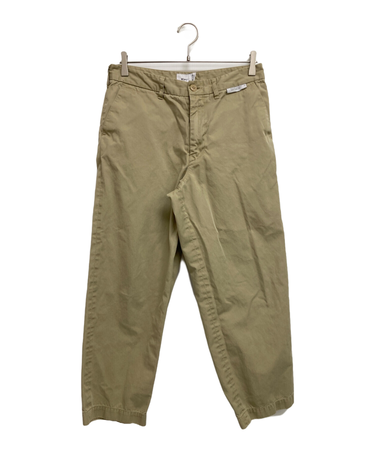 中古・古着通販】WTAPS (ダブルタップス) ワークパンツ ベージュ
