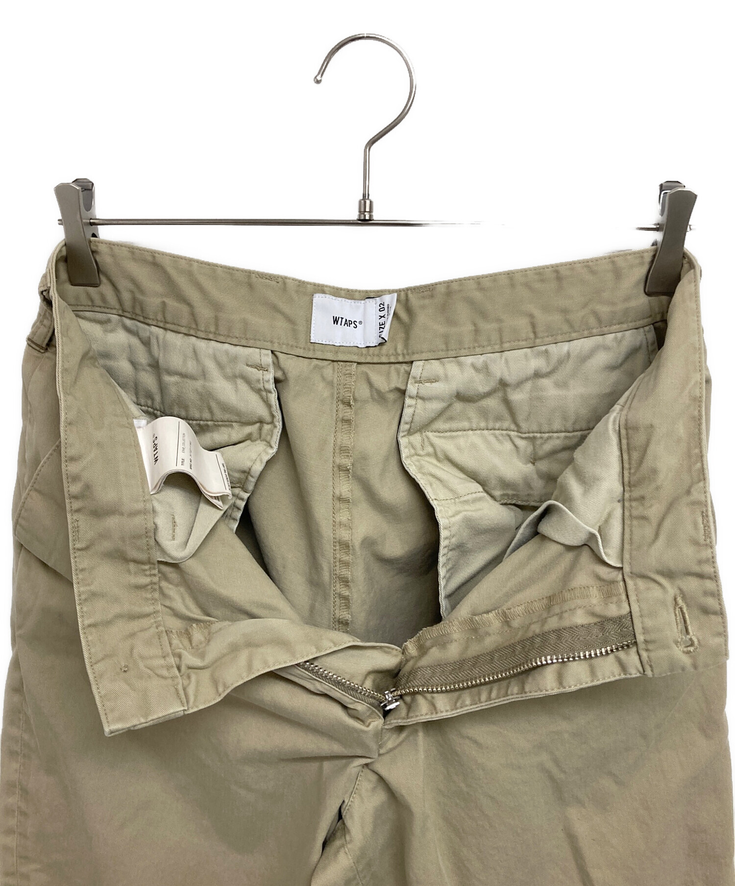 中古・古着通販】WTAPS (ダブルタップス) ワークパンツ ベージュ