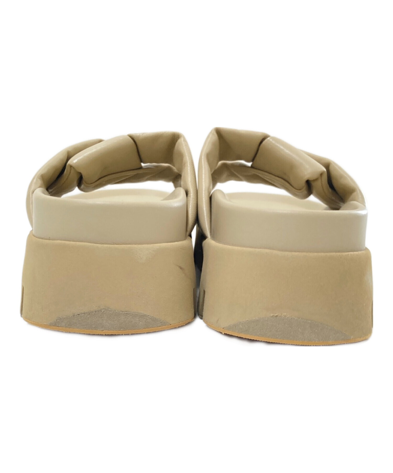フェラガモ　ミュールサンダル　ベージュ 中古・古着通販】Ferragamo (フェラガモ) スポーツサンダル ベージュ