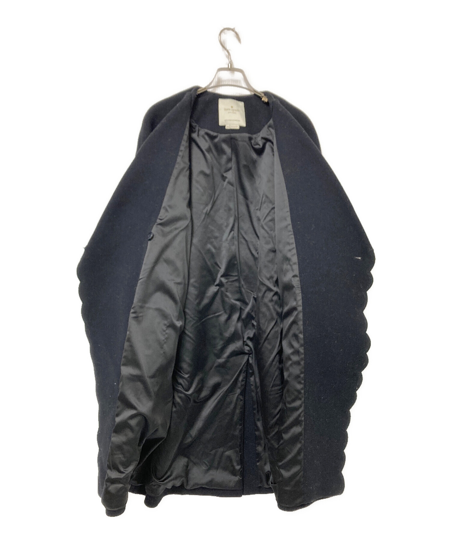 中古・古着通販】Kate Spade (ケイトスペード) ウールコート ネイビー