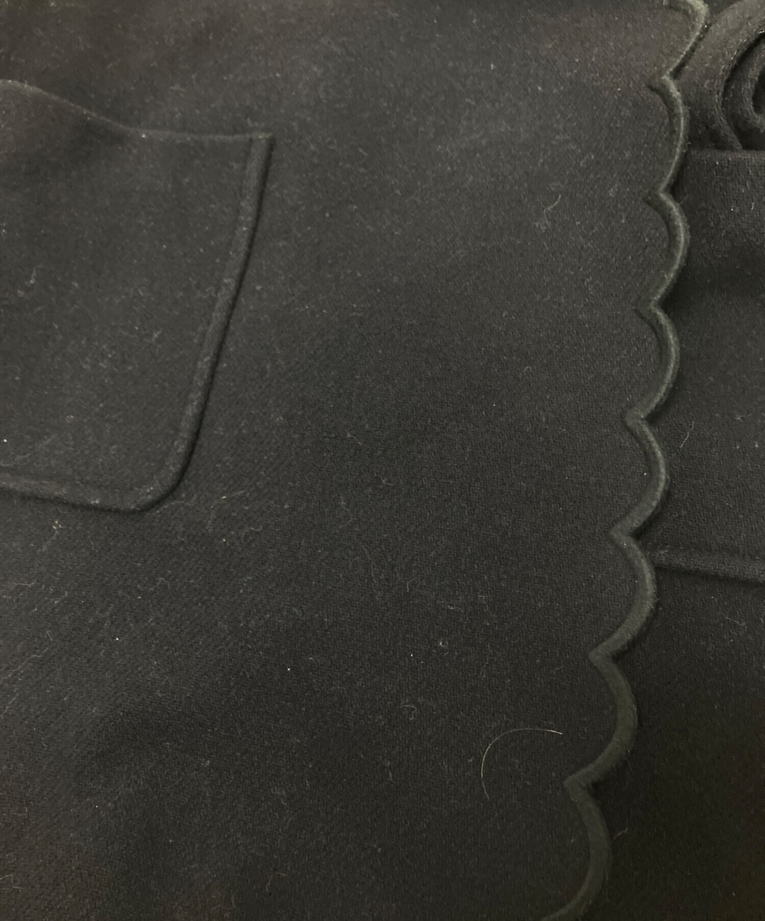 中古・古着通販】Kate Spade (ケイトスペード) ウールコート ネイビー