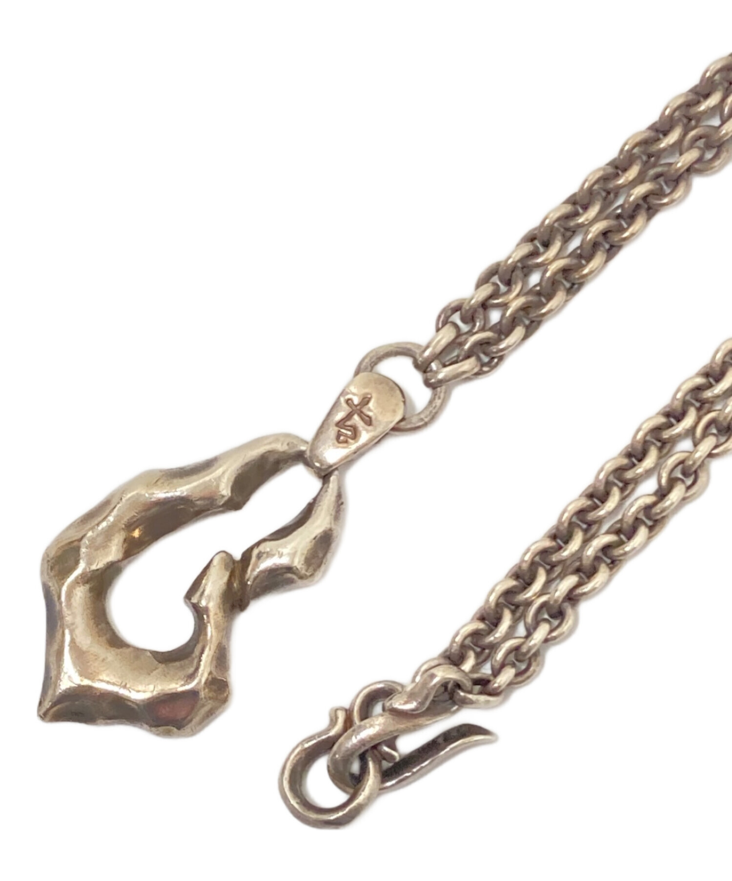 中古・古着通販】GARNI (ガルニ) クロッケリーペンダントネックレス