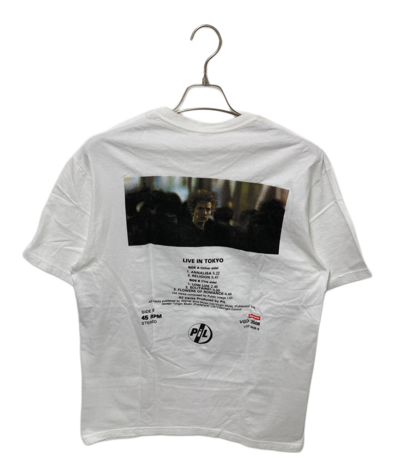 中古・古着通販】SUPREME (シュプリーム) PiL Live In Tokyo Tee