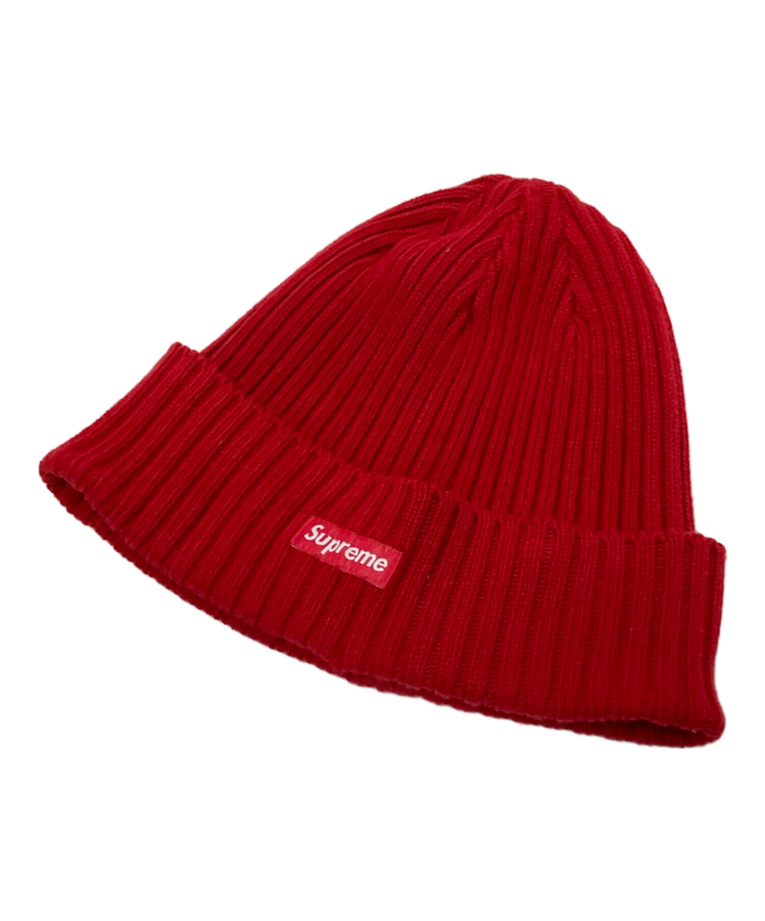中古・古着通販】SUPREME (シュプリーム) Overdyed beanie レッド
