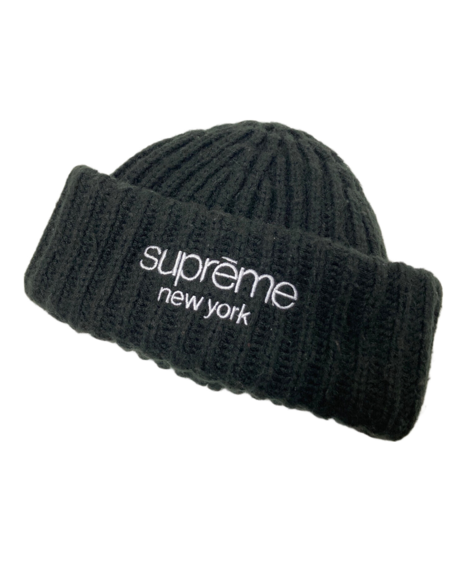 中古・古着通販】SUPREME (シュプリーム) CLASSIC LOGO CHUNKY RIBBED