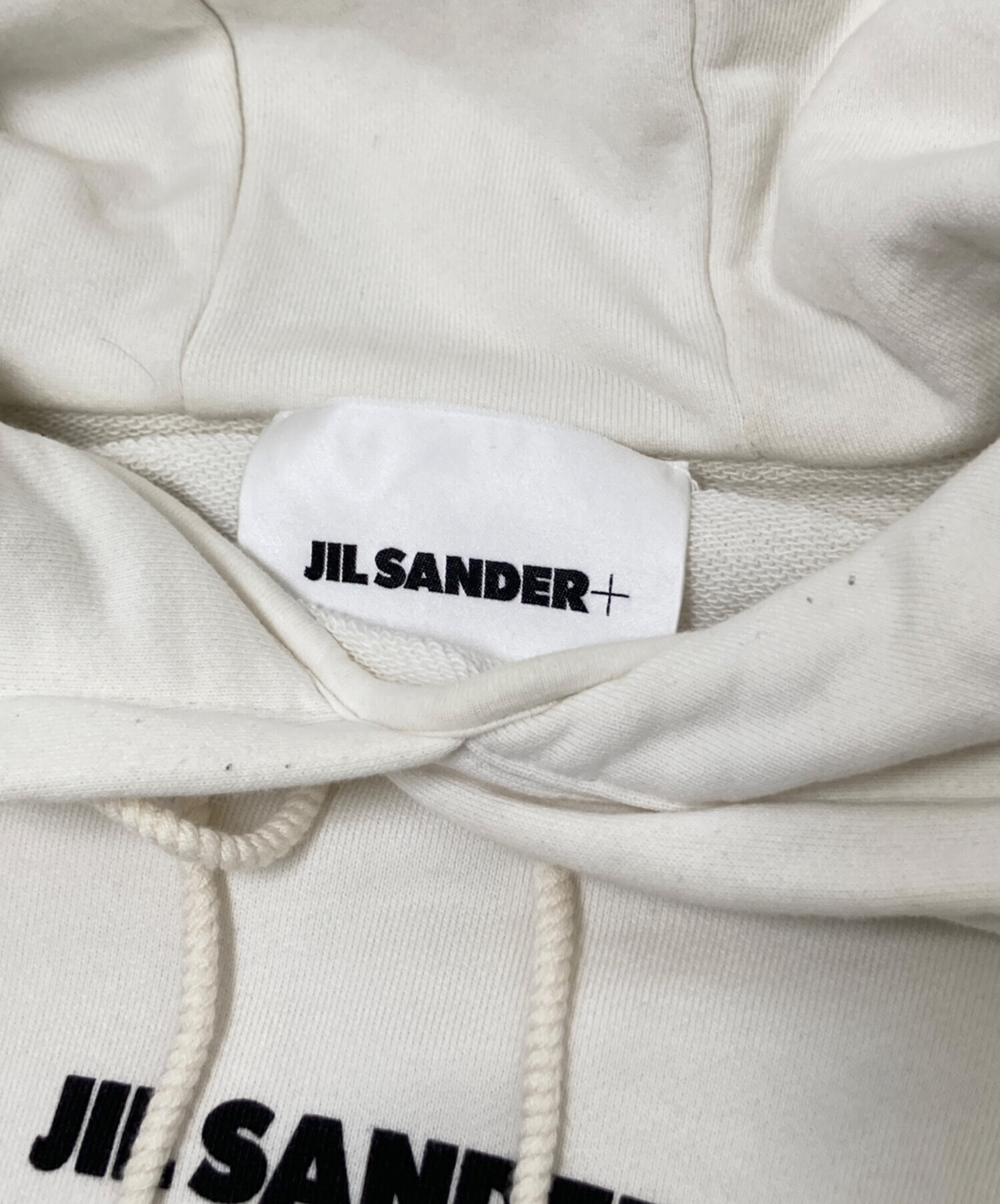 中古・古着通販】JIL SANDER (ジルサンダー) ロゴプリントパーカー