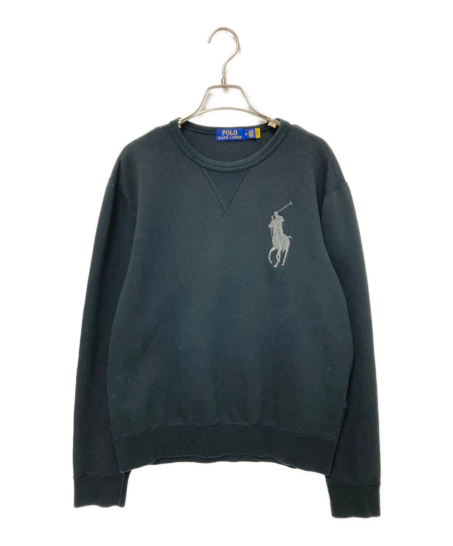 【未使用】Polo Ralph Lauren ネイビー トレーナー 中古・古着通販】POLO RALPH LAUREN (ポロ・ラルフローレン) ビッグ