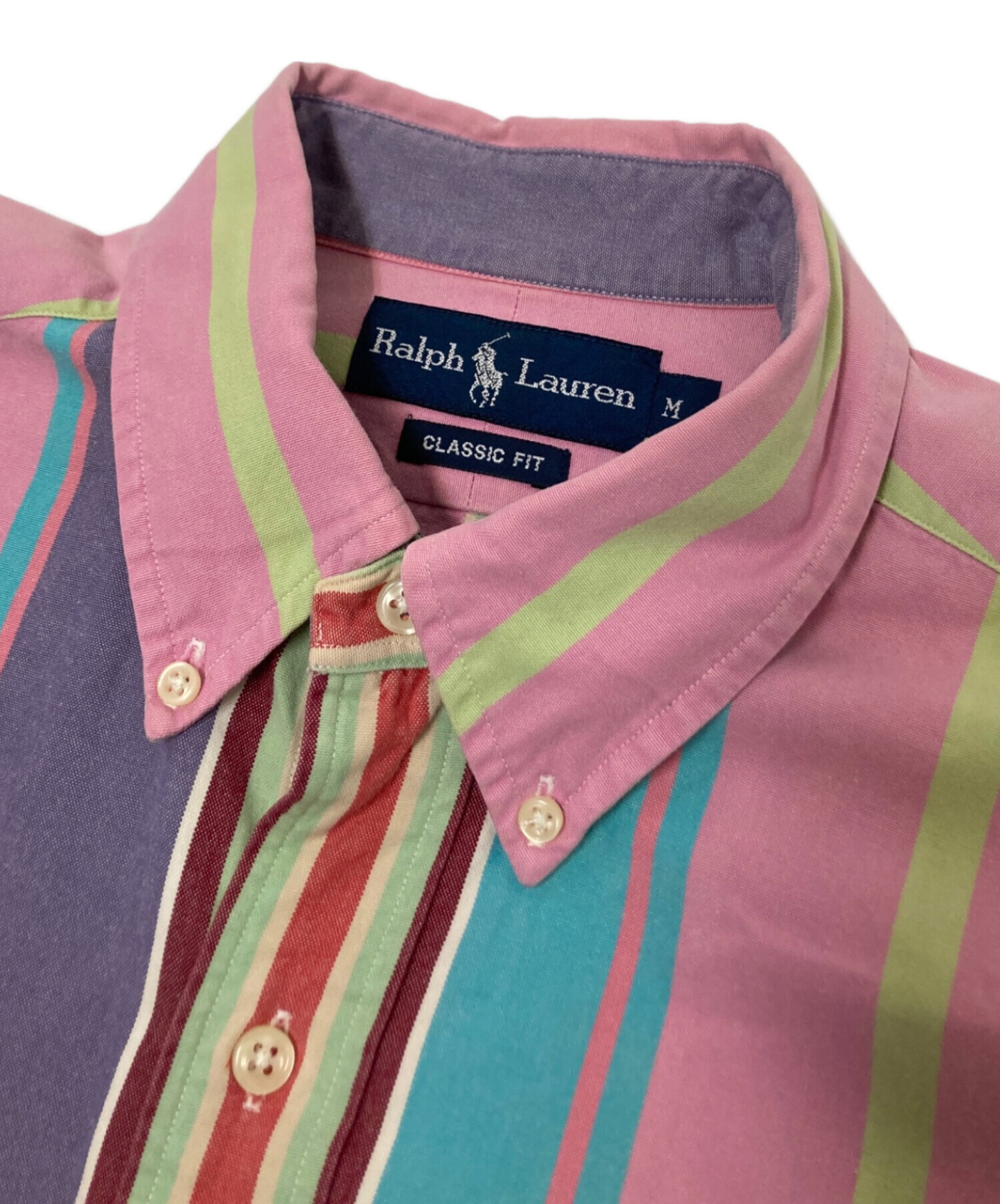 中古・古着通販】RALPH LAUREN (ラルフローレン) マルチストライプ