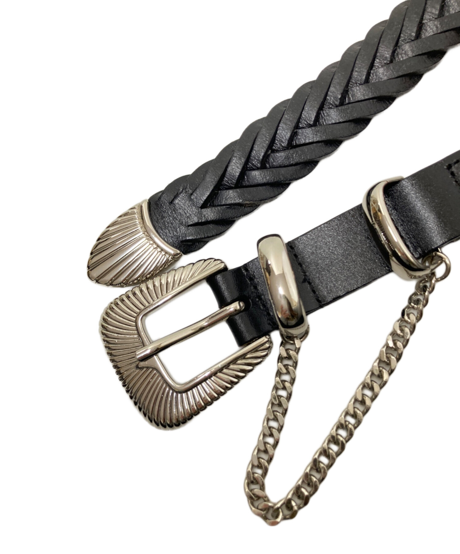 中古・古着通販】jieda (ジエダ) WESTERN BELT ブラック サイズ:下記