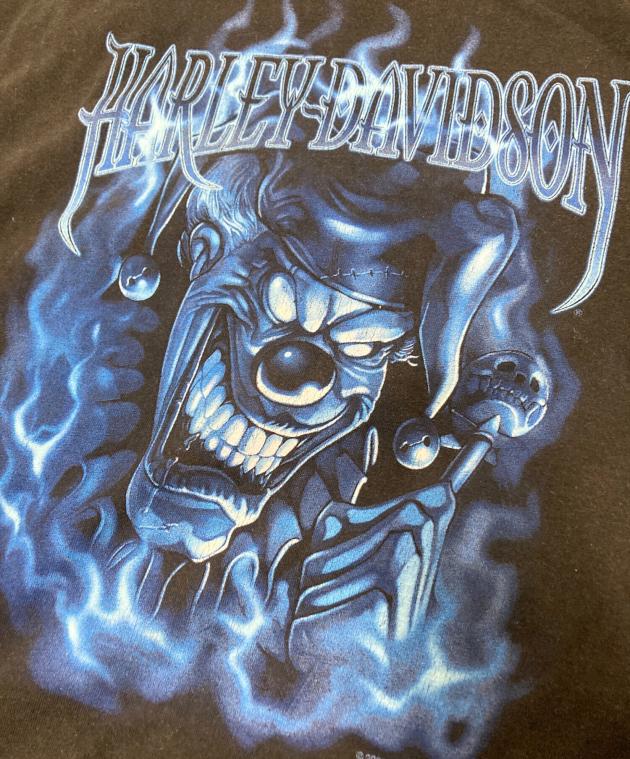 中古・古着通販】HARLEY-DAVIDSON (ハーレーダビッドソン) ブルー