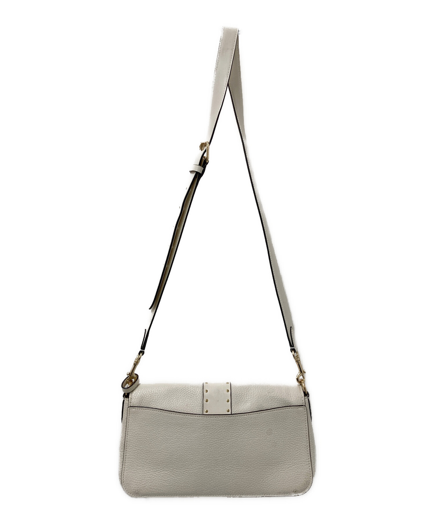 中古・古着通販】COACH (コーチ) ショルダーバッグ ホワイト｜ブランド