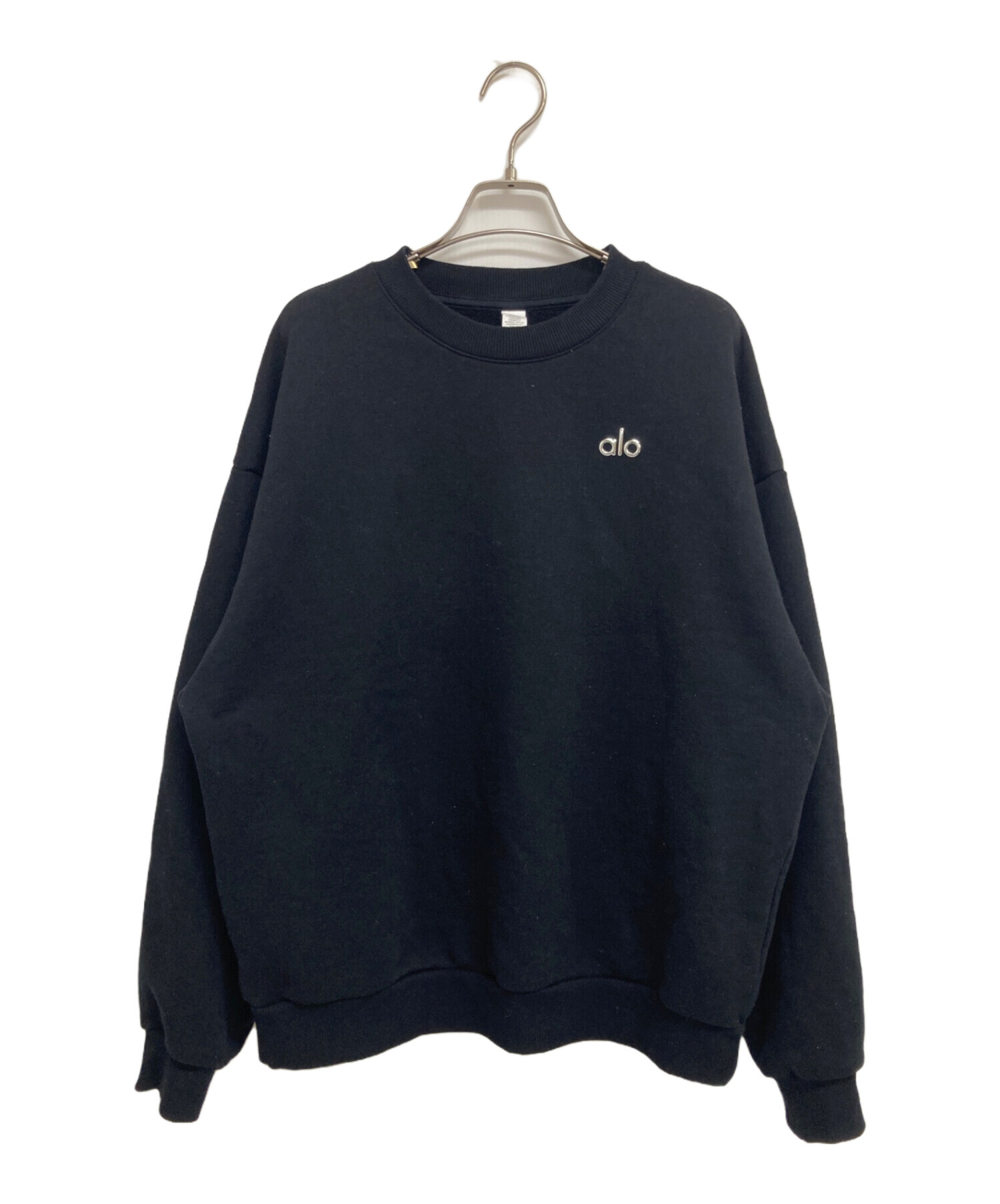 中古・古着通販】ALO Yoga (アローヨガ) スウェット ブラック サイズ:M