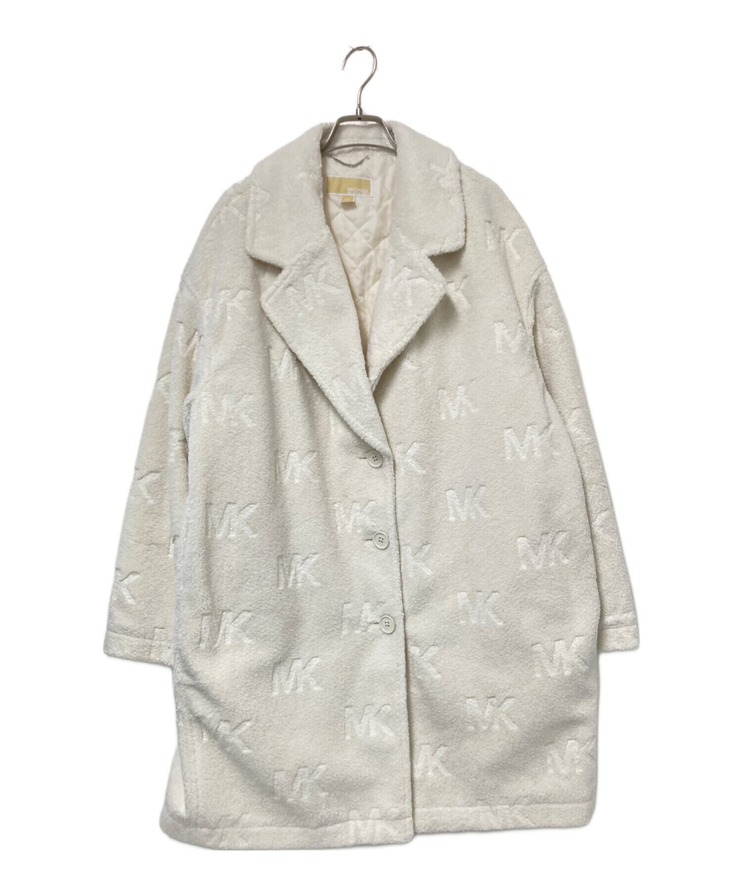 中古・古着通販】MICHAEL KORS (マイケル・コース) ロゴ テディ コート