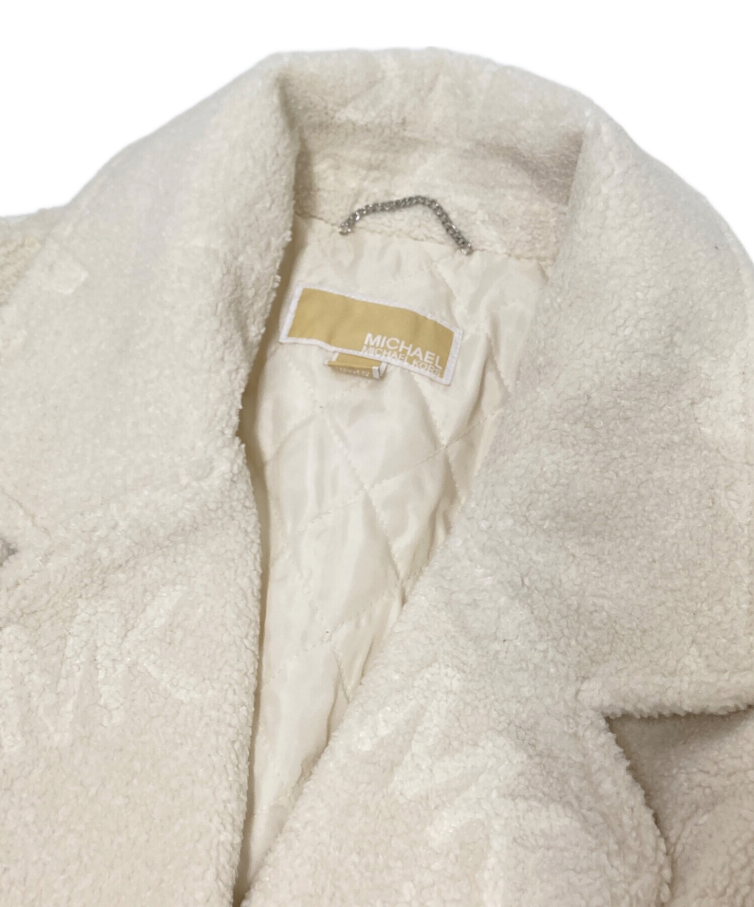 中古・古着通販】MICHAEL KORS (マイケル・コース) ロゴ テディ コート