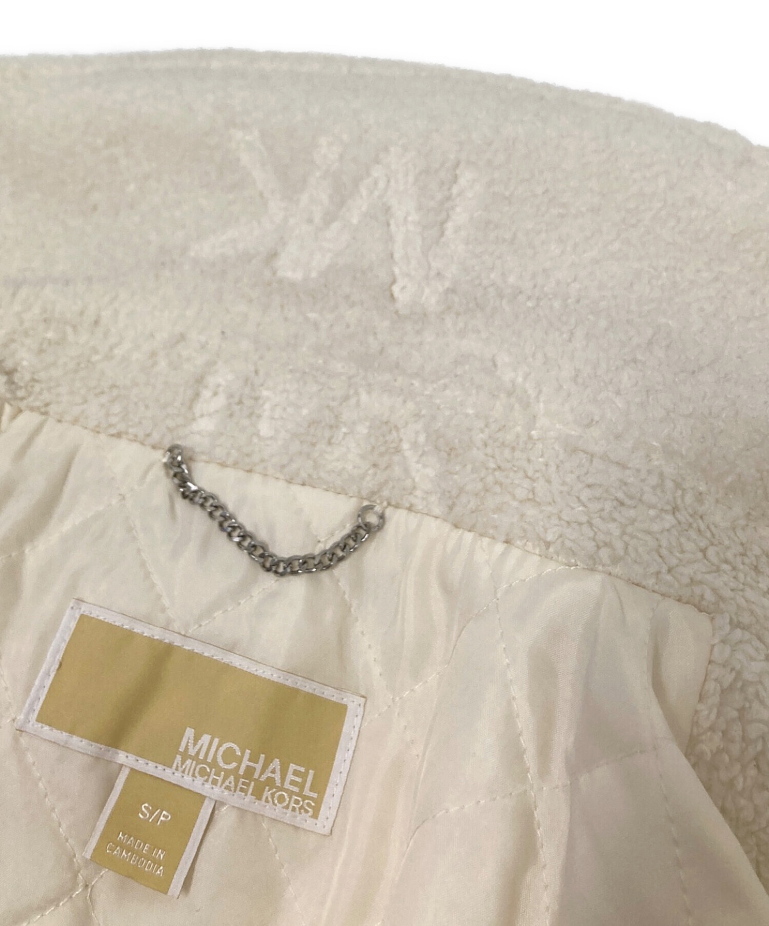 中古・古着通販】MICHAEL KORS (マイケル・コース) ロゴ テディ コート 