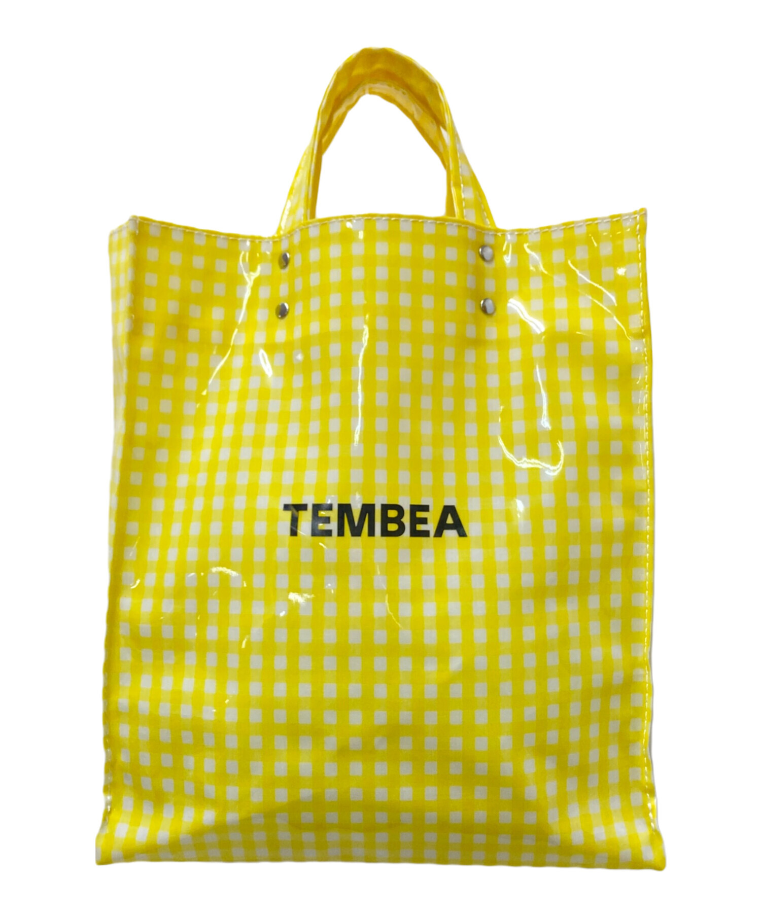 中古・古着通販】TEMBEA (テンベア) PAPER TOTE SMALL GINGHAM