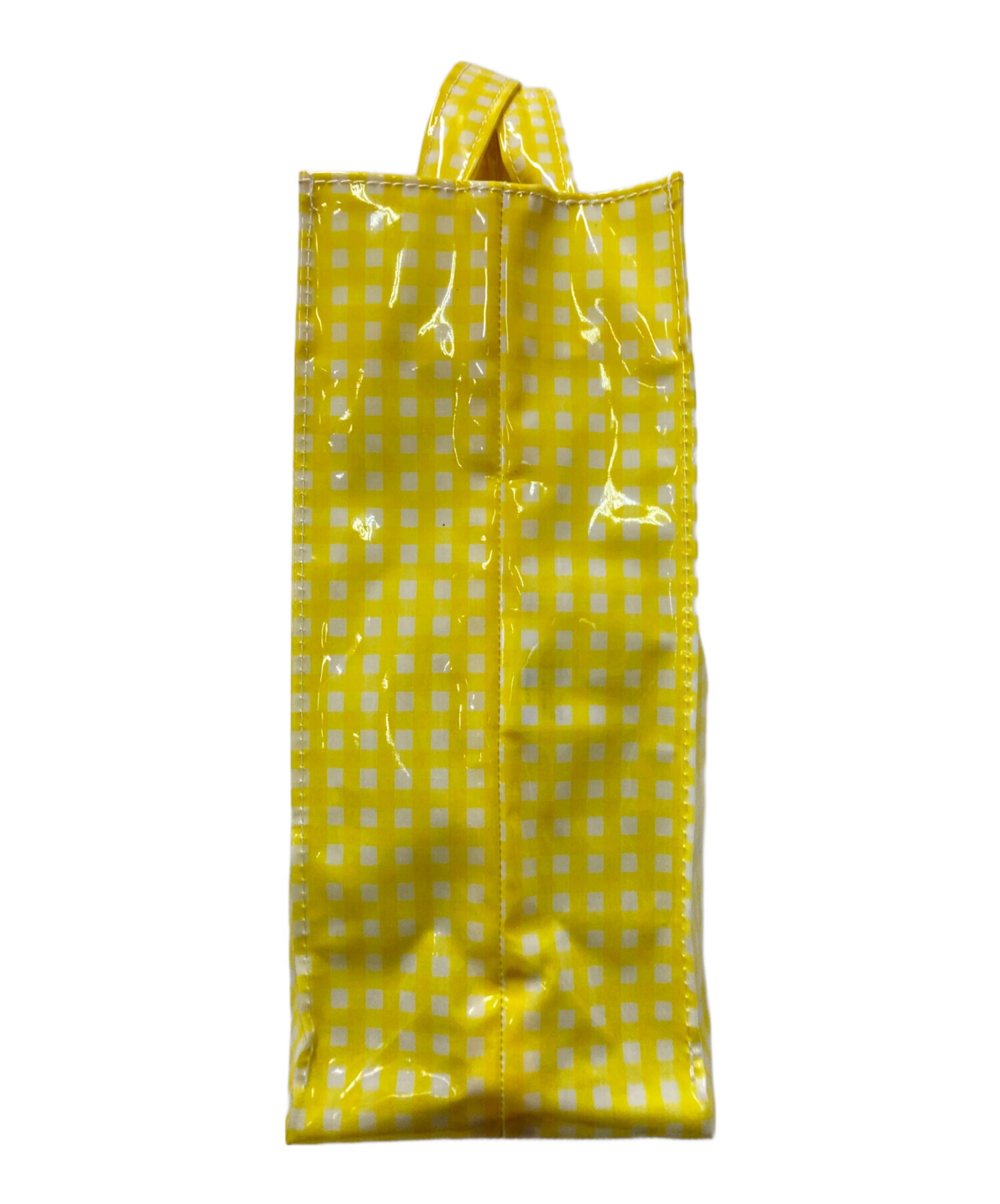 TEMBEA イエロー ケース 中古・古着通販】TEMBEA (テンベア) PAPER TOTE SMALL GINGHAM