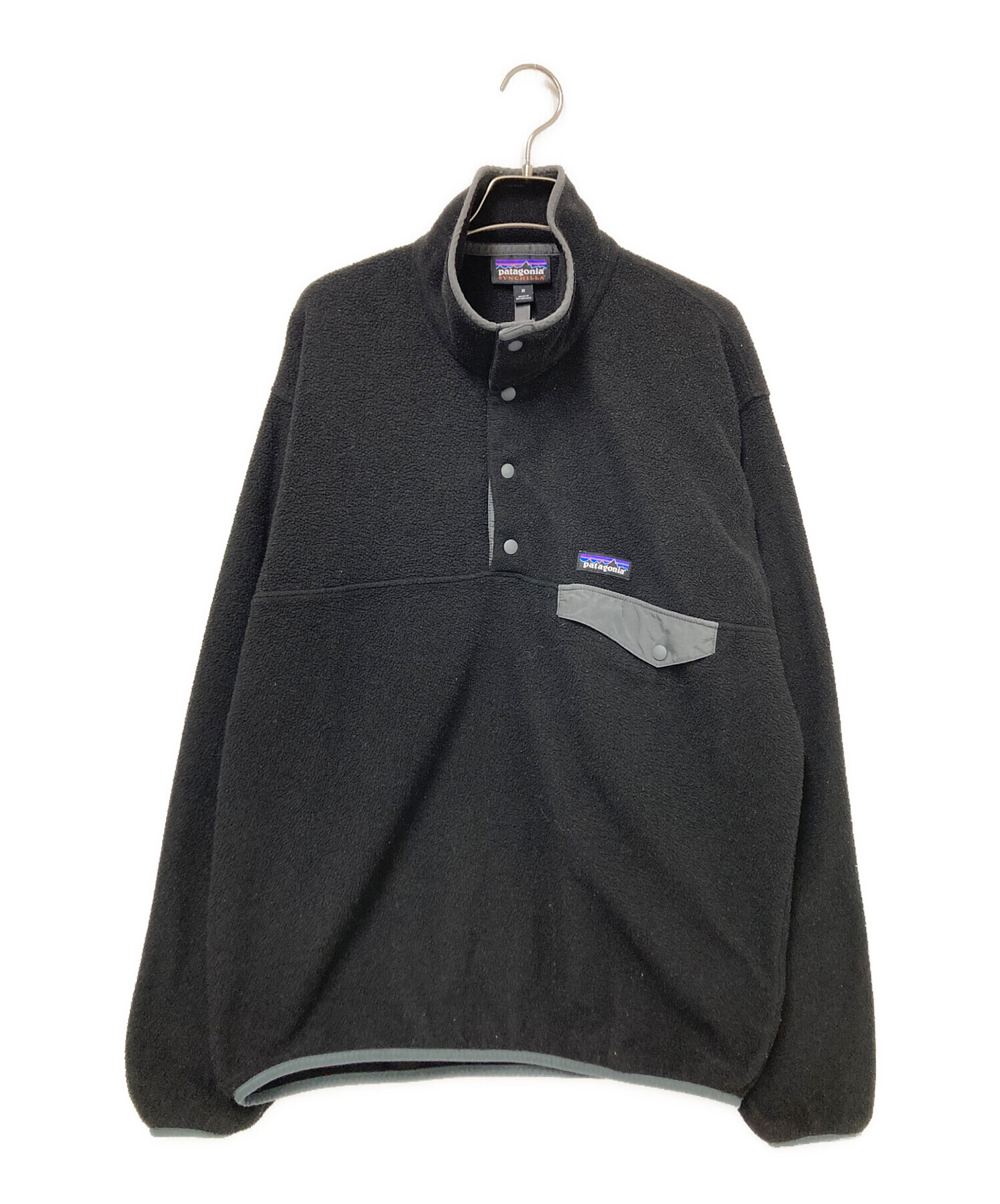 中古・古着通販】Patagonia (パタゴニア) シンチラスナップT ブラック