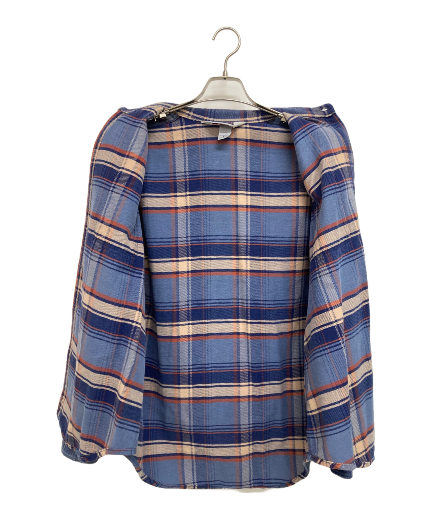 中古・古着通販】BIG MAC (ビッグマック) ネルシャツ ブルー サイズ:L