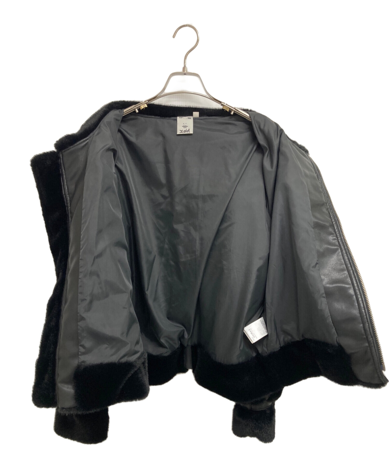 中古・古着通販】X-girl (エックスガール) B3フェイクファージャケット