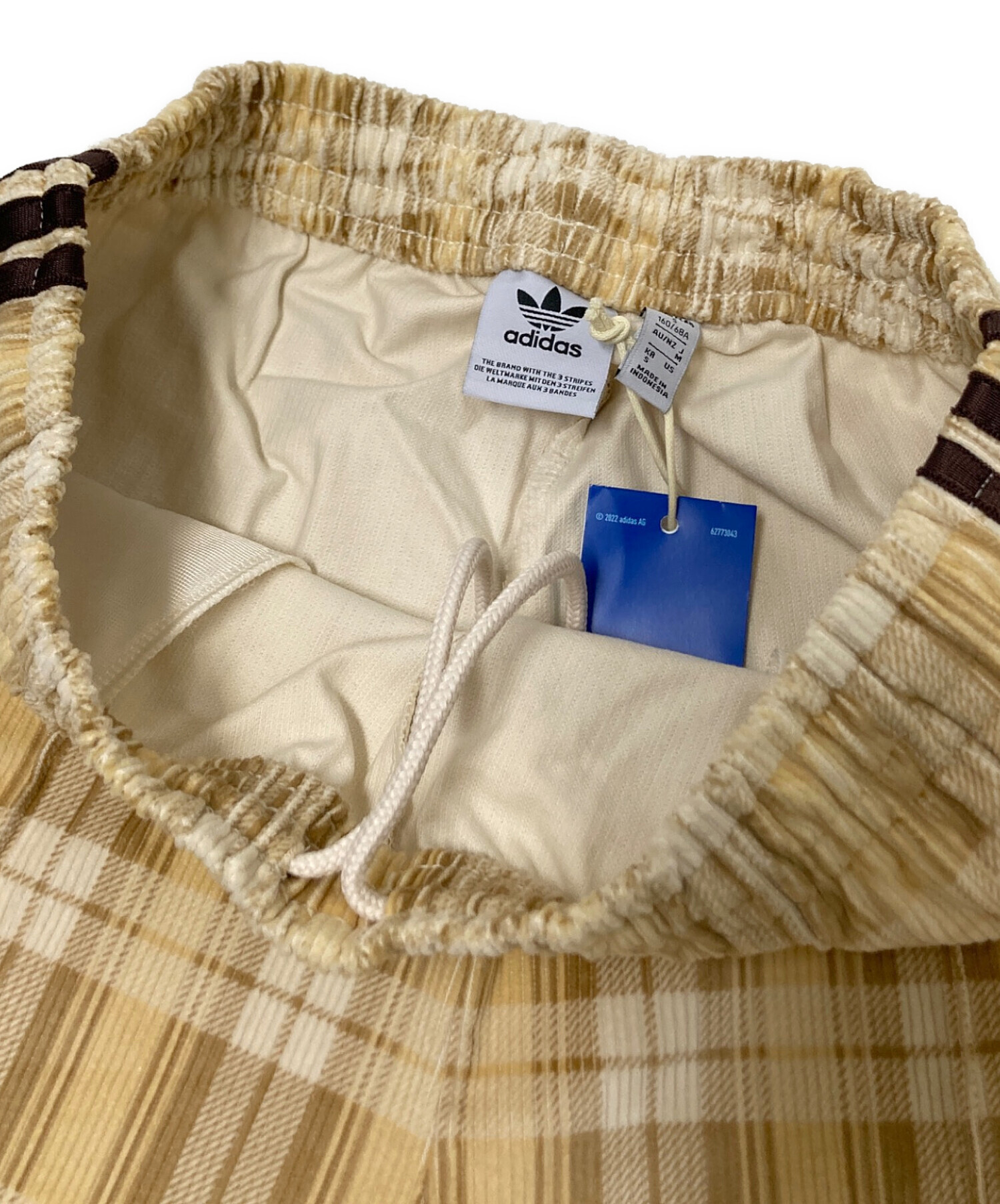 中古・古着通販】adidas (アディダス) コーデュロイ タータン ワイド