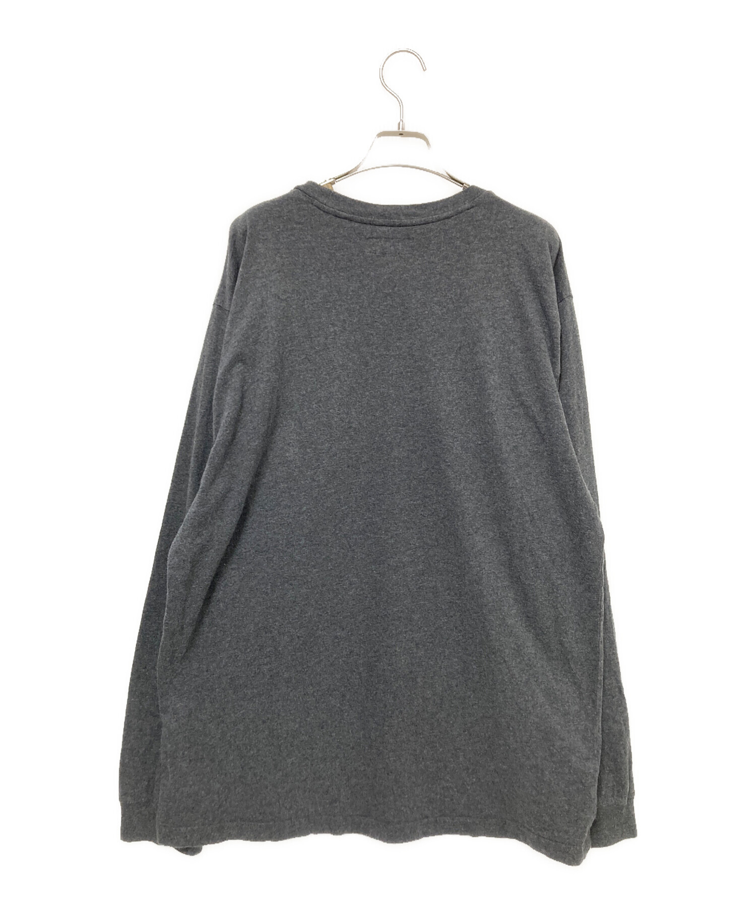 中古・古着通販】SUPREME (シュプリーム) Small Box L/S tee グレー