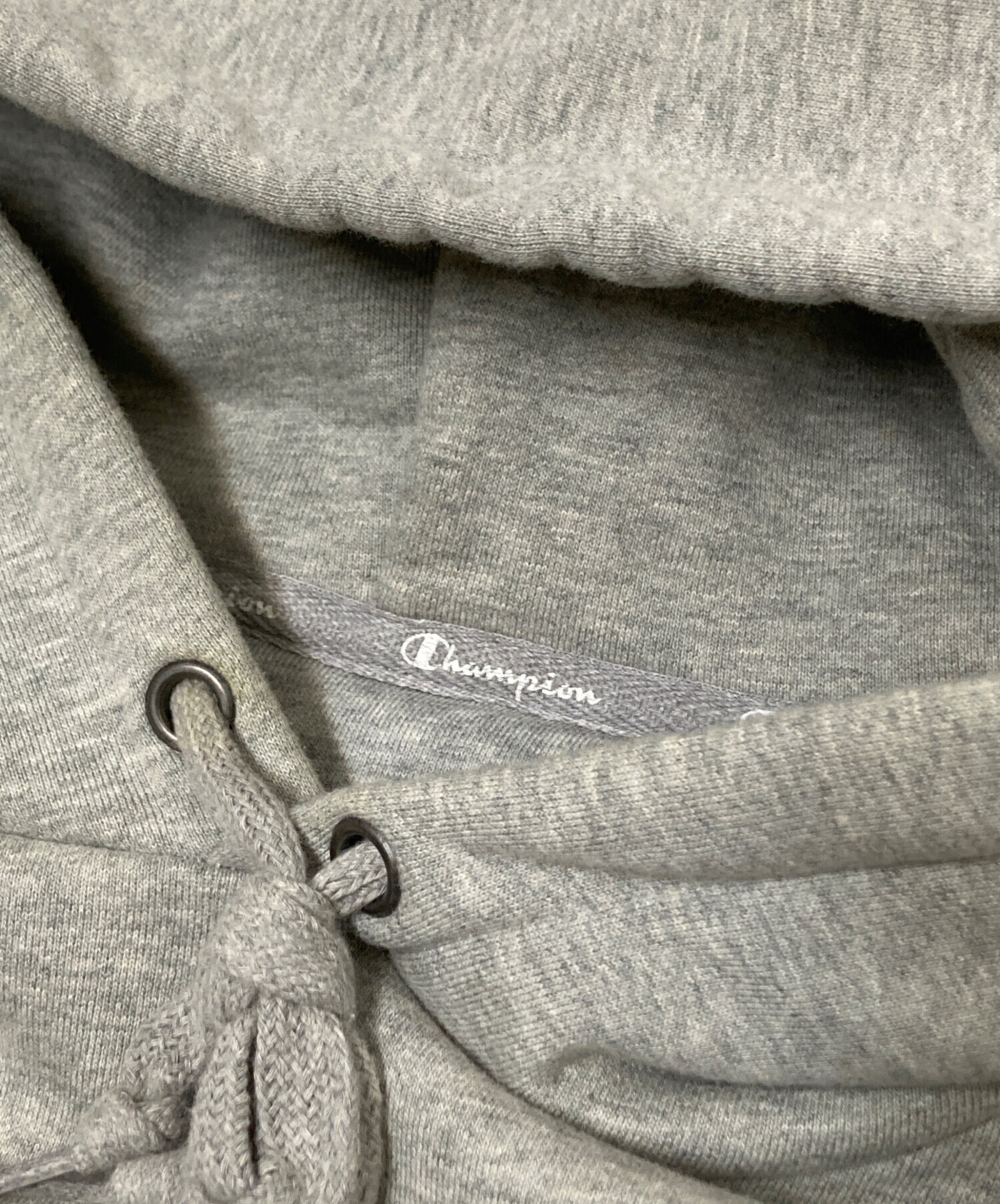 中古・古着通販】Champion (チャンピオン) SUPER HOODIE グレー サイズ