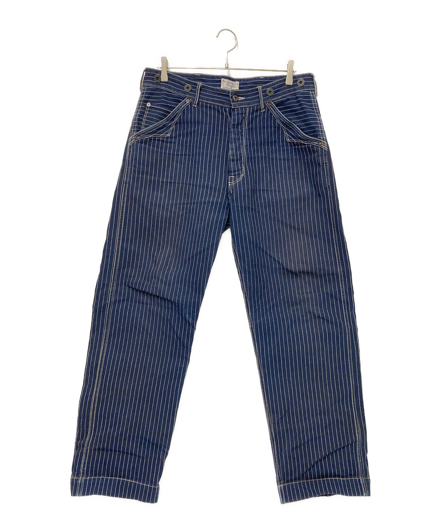 中古・古着通販】Schott (ショット) OLD HICKORY DENIM PANTS ネイビー 