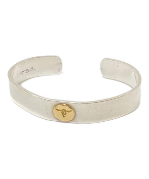 Tady&King タディアンドキング ゴローズ バングル シルバーアクセ 中古・古着通販】Tady & King (タディアンドキング) 平打ちバングルK18