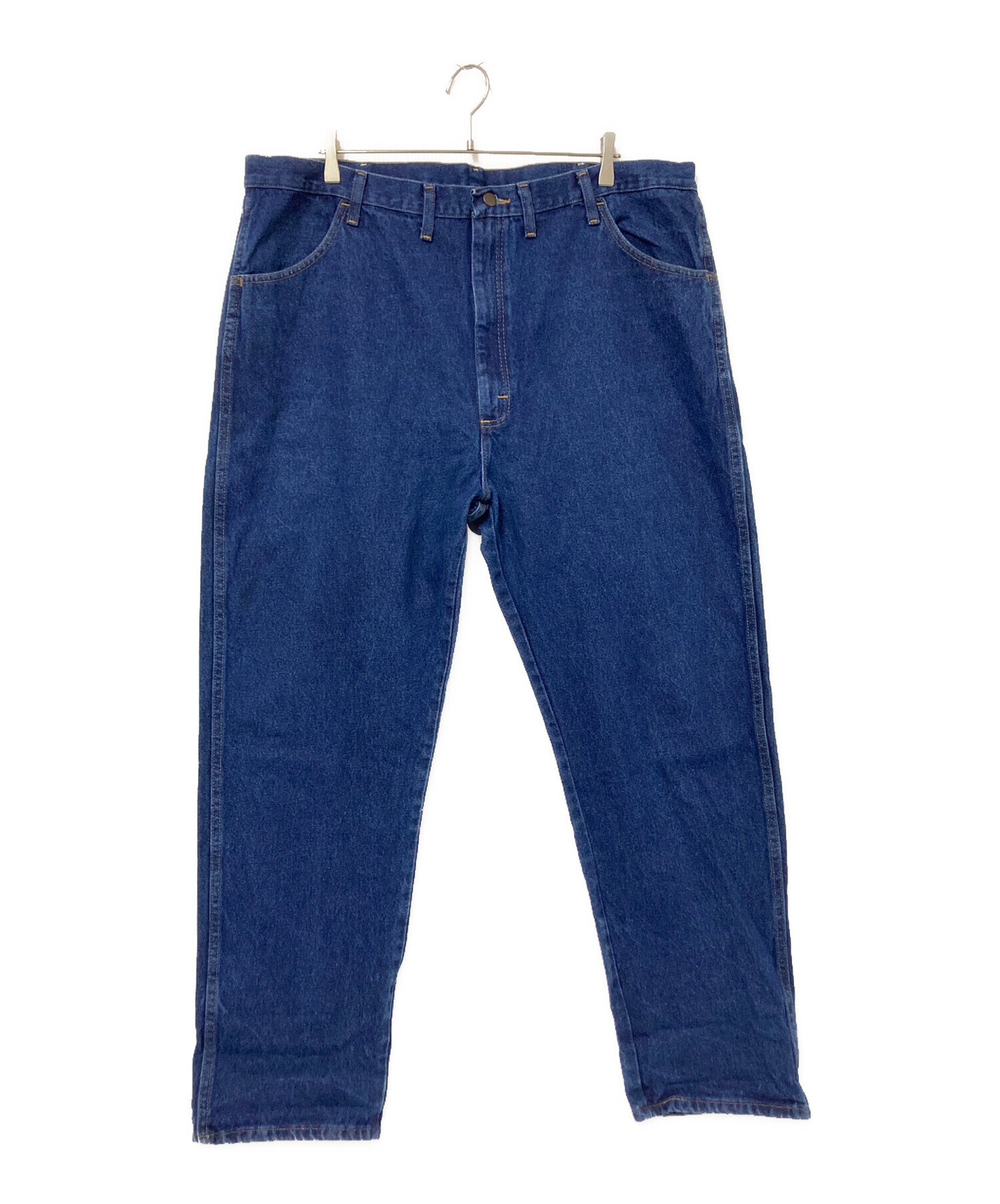 RUSLER 80s USA製 デニムパンツ 黄タグ インディゴ 36 80年代 RUSTLER デニムパンツ 87621 ストレート メンズW31相当 古着