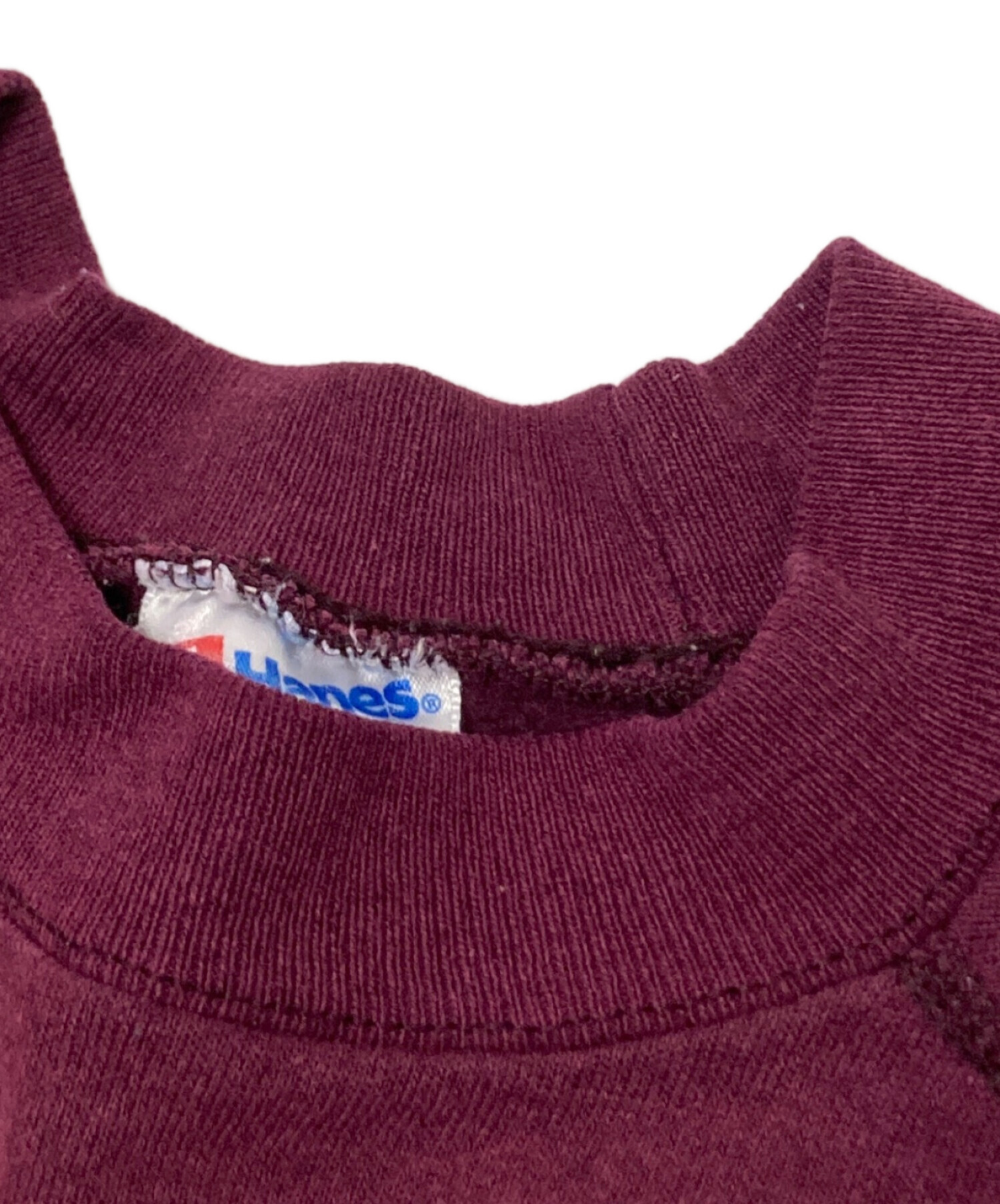 中古・古着通販】Hanes (ヘインズ) ラグランスウェット パープル
